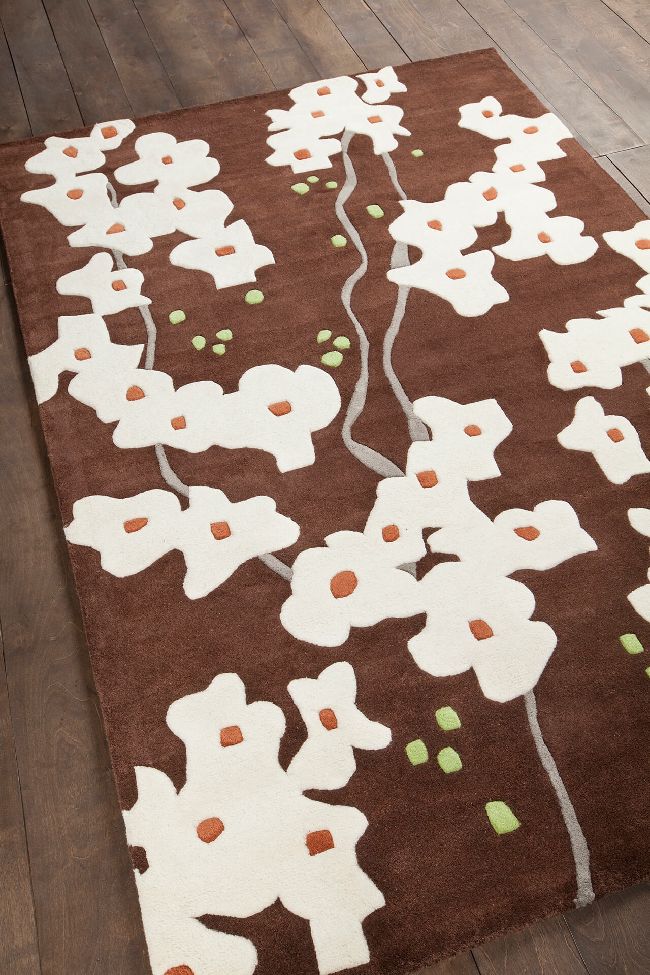 Inhabit Wool Rectangular Hand-tufted Rug, 7'9" x 10'6"