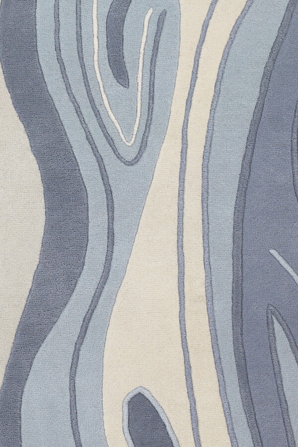 Inhabit Wool Rectangular Hand-tufted Rug, 7'9" x 10'6"