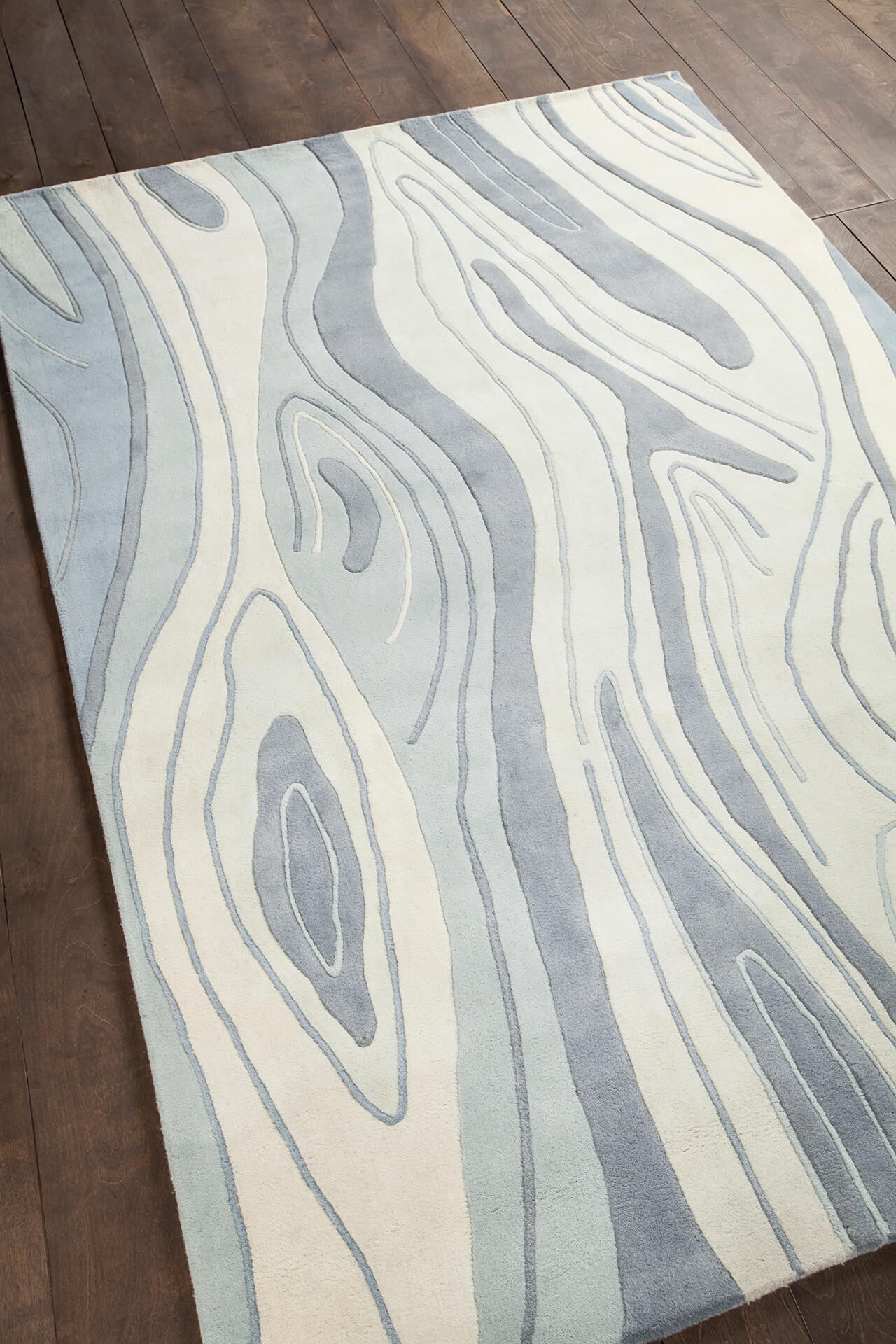 Inhabit Wool Rectangular Hand-tufted Rug, Composition 7