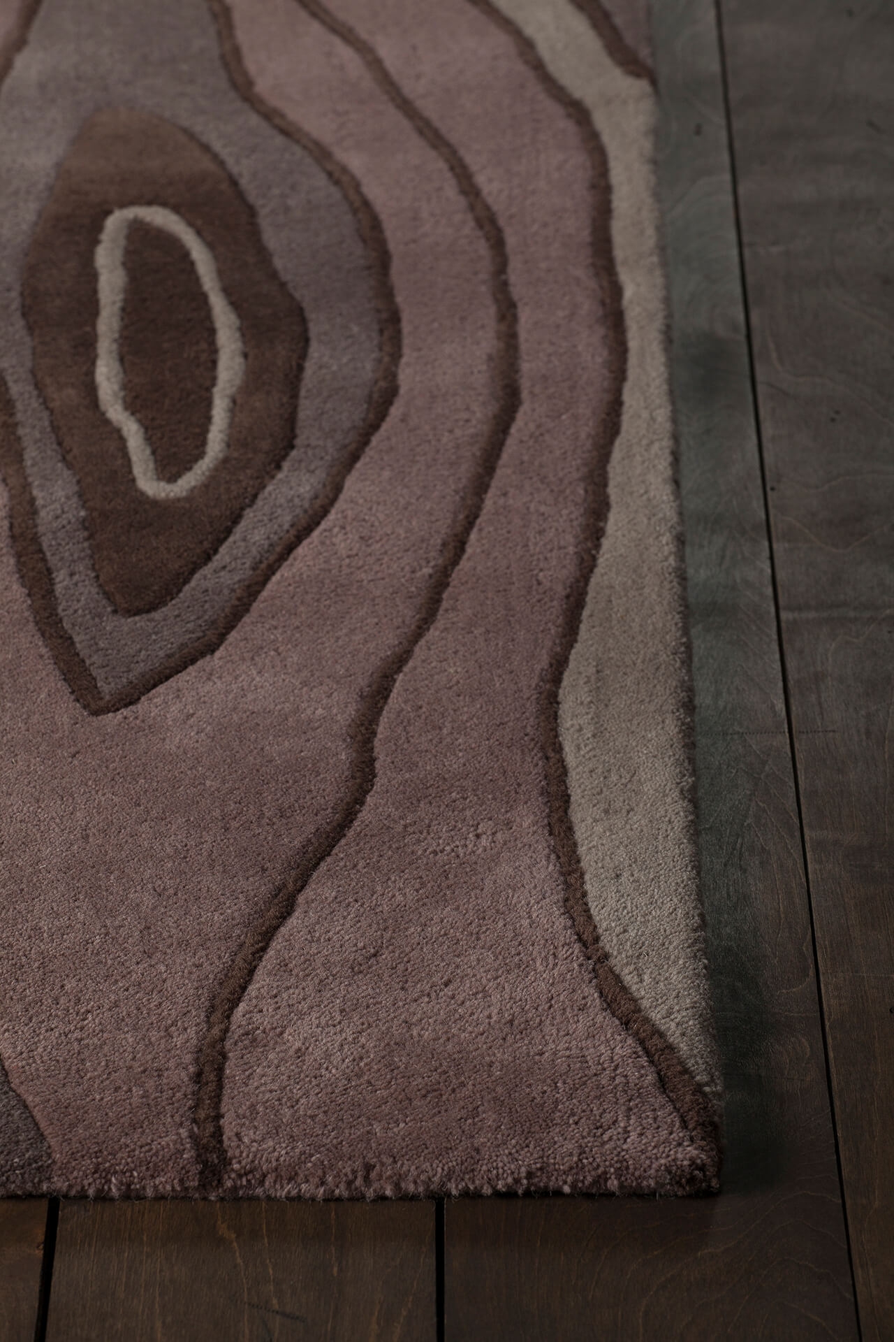 Inhabit Wool Rectangular Hand-tufted Rug, 5' x 7'6"