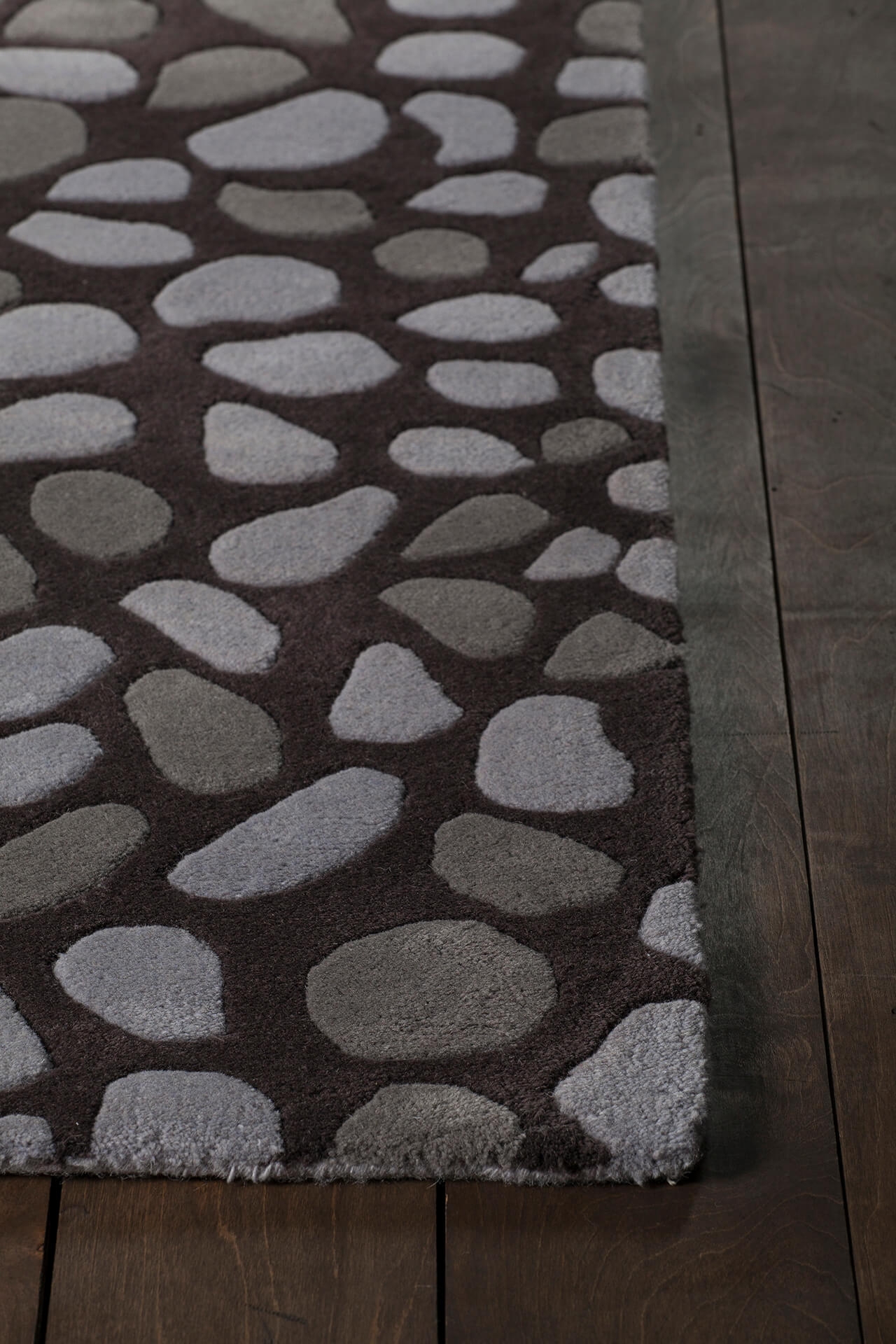 Inhabit Wool Rectangular Hand-tufted Rug, 7'9" x 10'6"