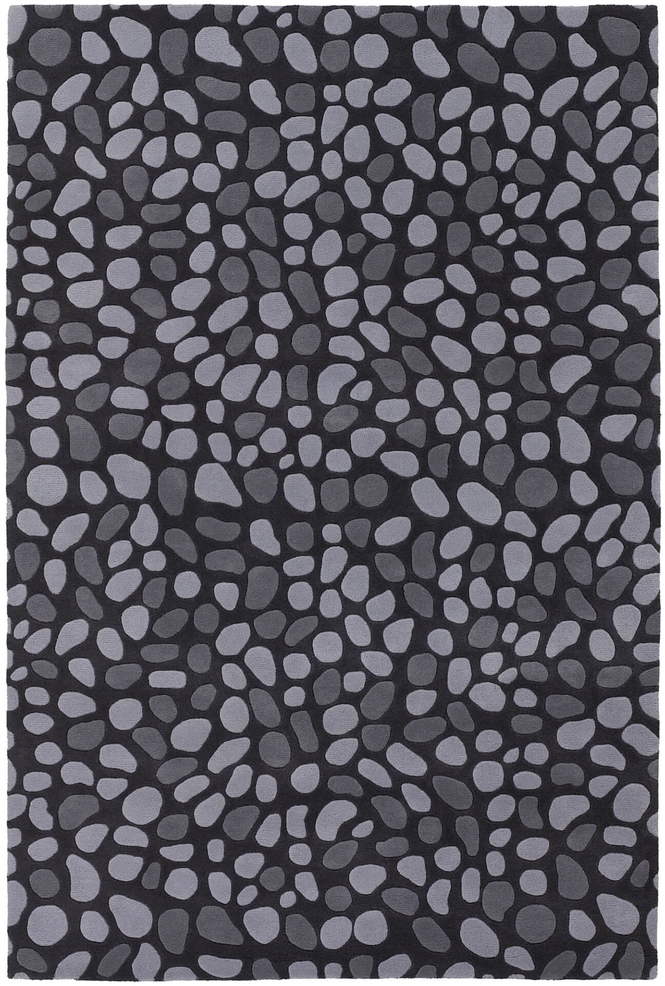 Inhabit Wool Rectangular Hand-tufted Rug, Composition 8