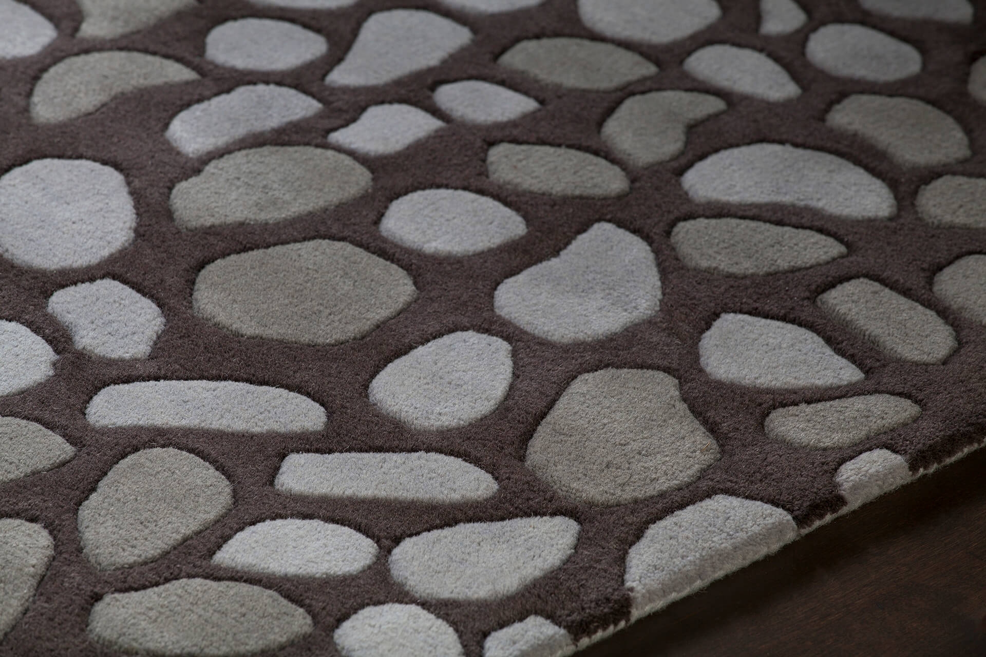 Inhabit Wool Rectangular Hand-tufted Rug, 5' x 7'6"