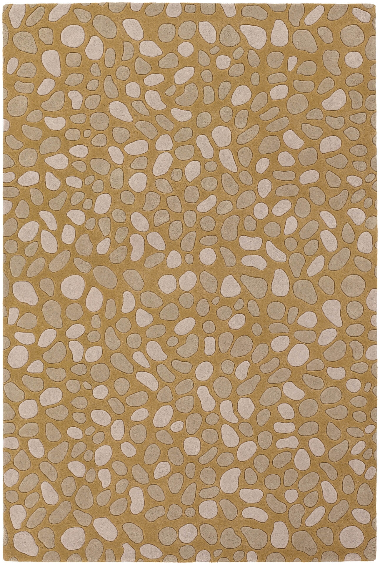 Inhabit Wool Rectangular Hand-tufted Rug, Composition 8