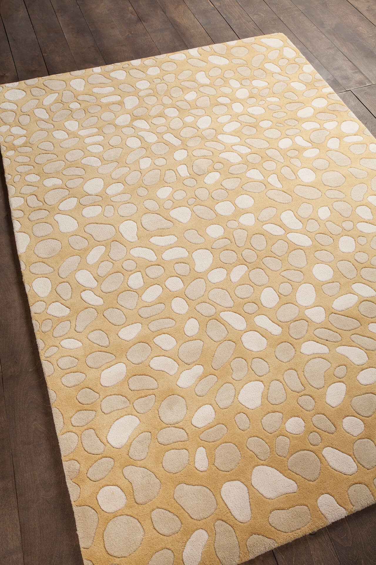 Inhabit Wool Rectangular Hand-tufted Rug, Composition 8