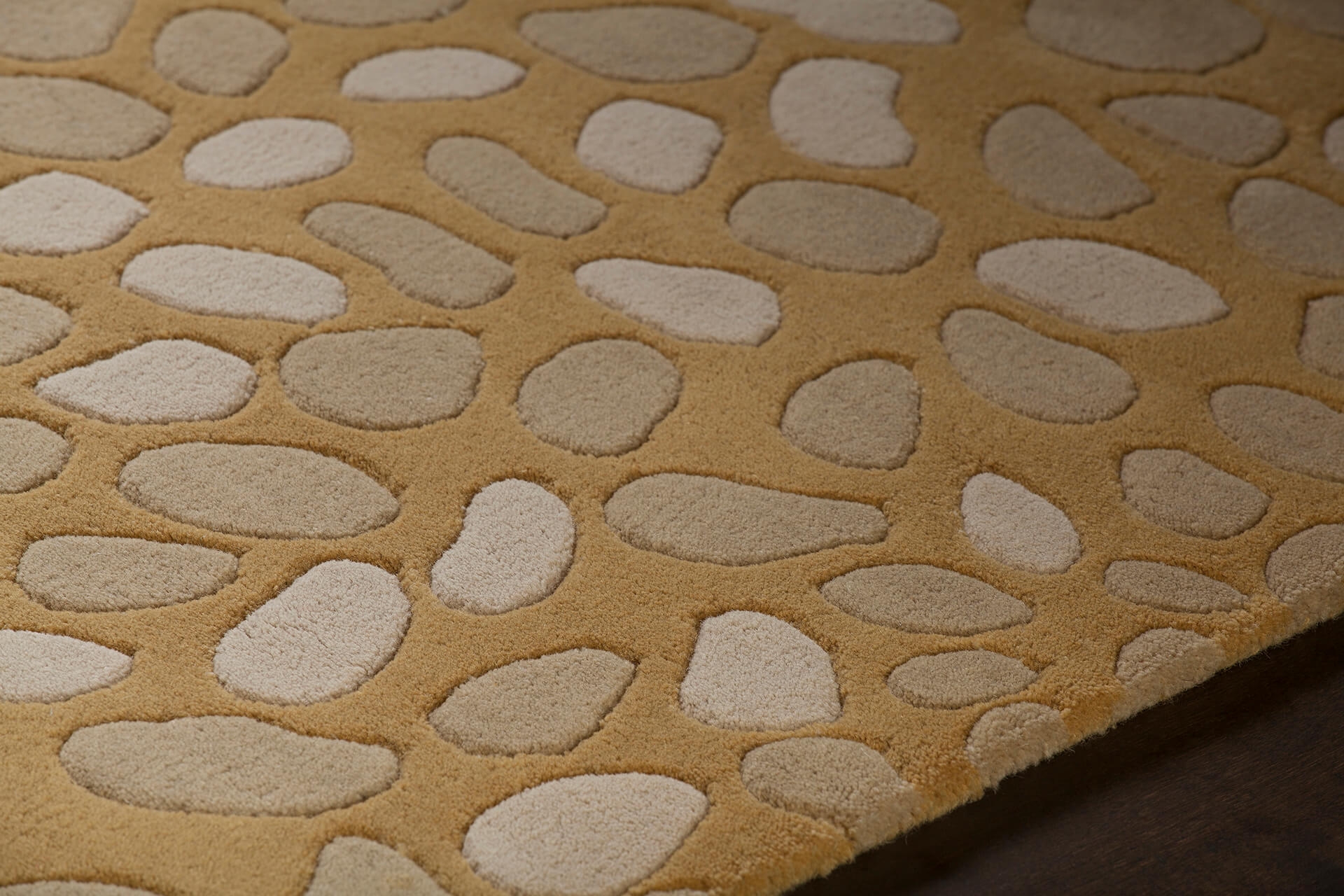 Inhabit Wool Rectangular Hand-tufted Rug, 5' x 7'6"