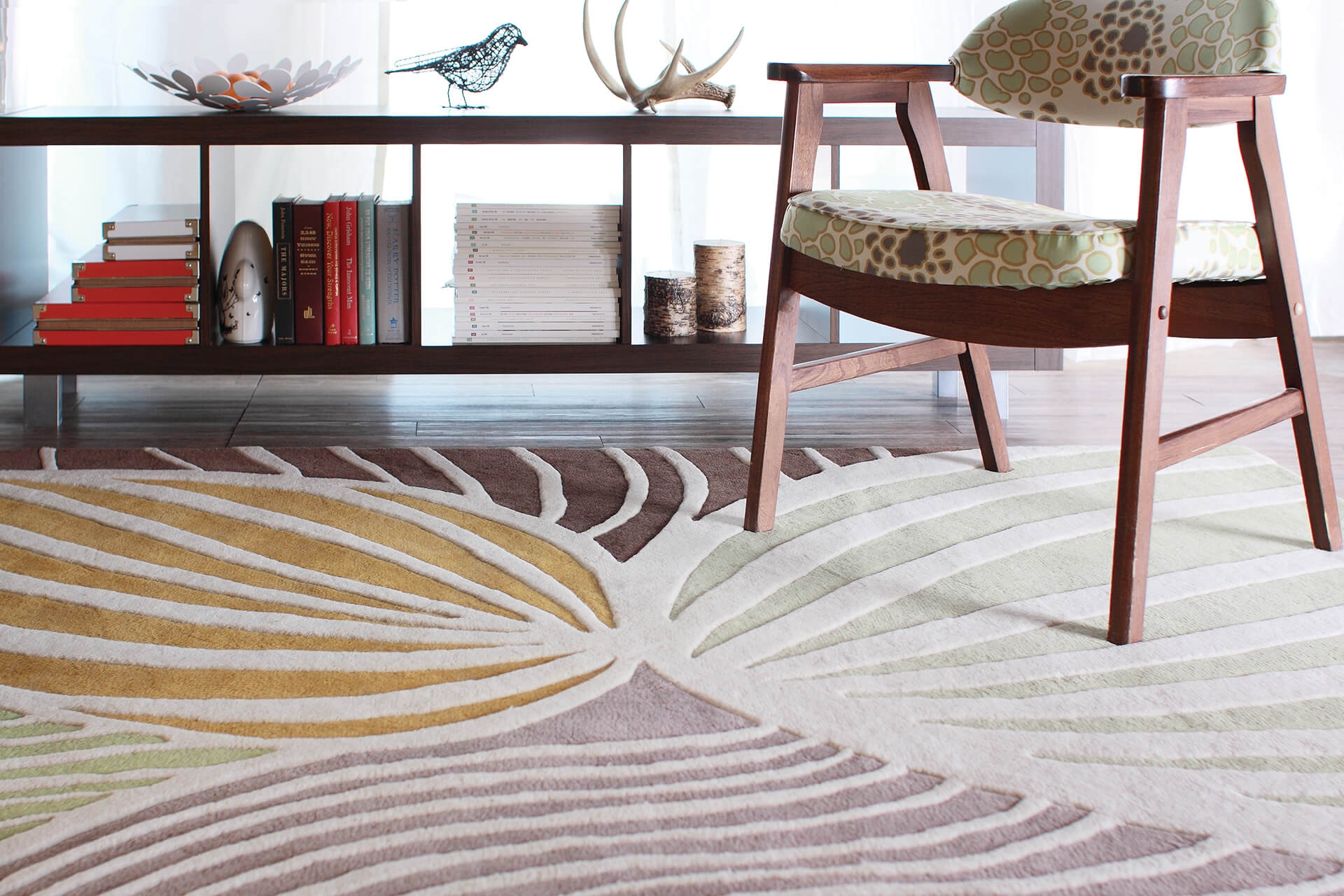 Inhabit Wool Rectangular Hand-tufted Rug, 7'9" x 10'6"