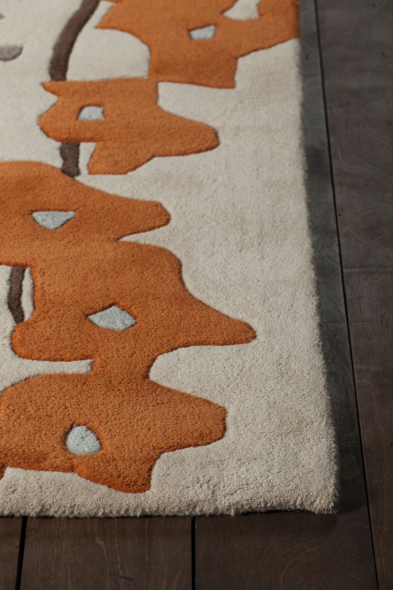 Inhabit Wool Rectangular Hand-tufted Rug, Composition 6
