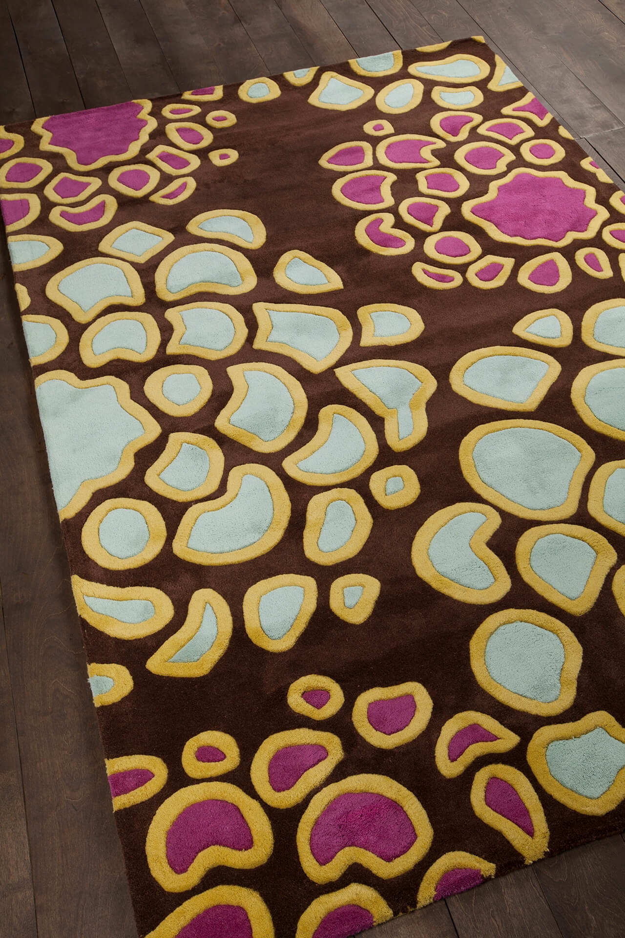 Inhabit Wool Rectangular Hand-tufted Rug, 7'9" x 10'6"