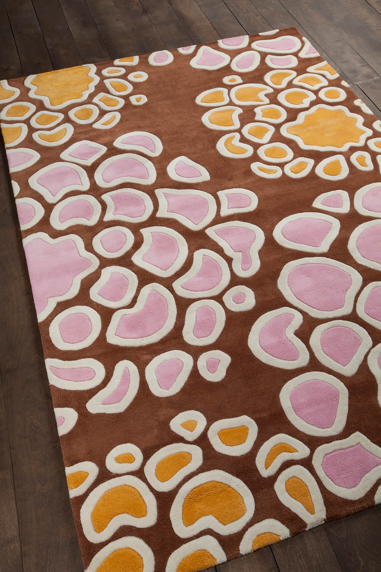 Inhabit Wool Rectangular Hand-tufted Rug, Composition 11