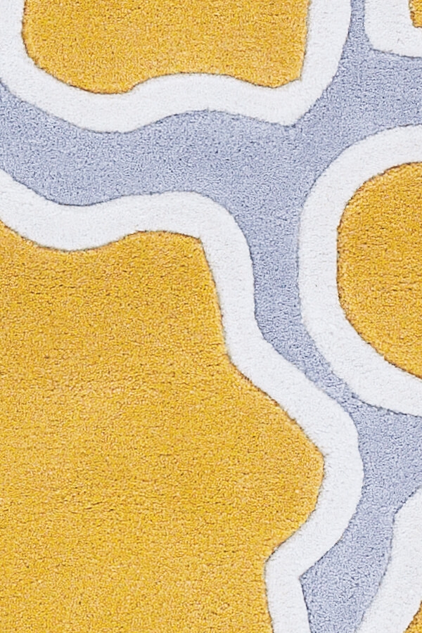 Inhabit Wool Rectangular Hand-tufted Rug, Composition 11