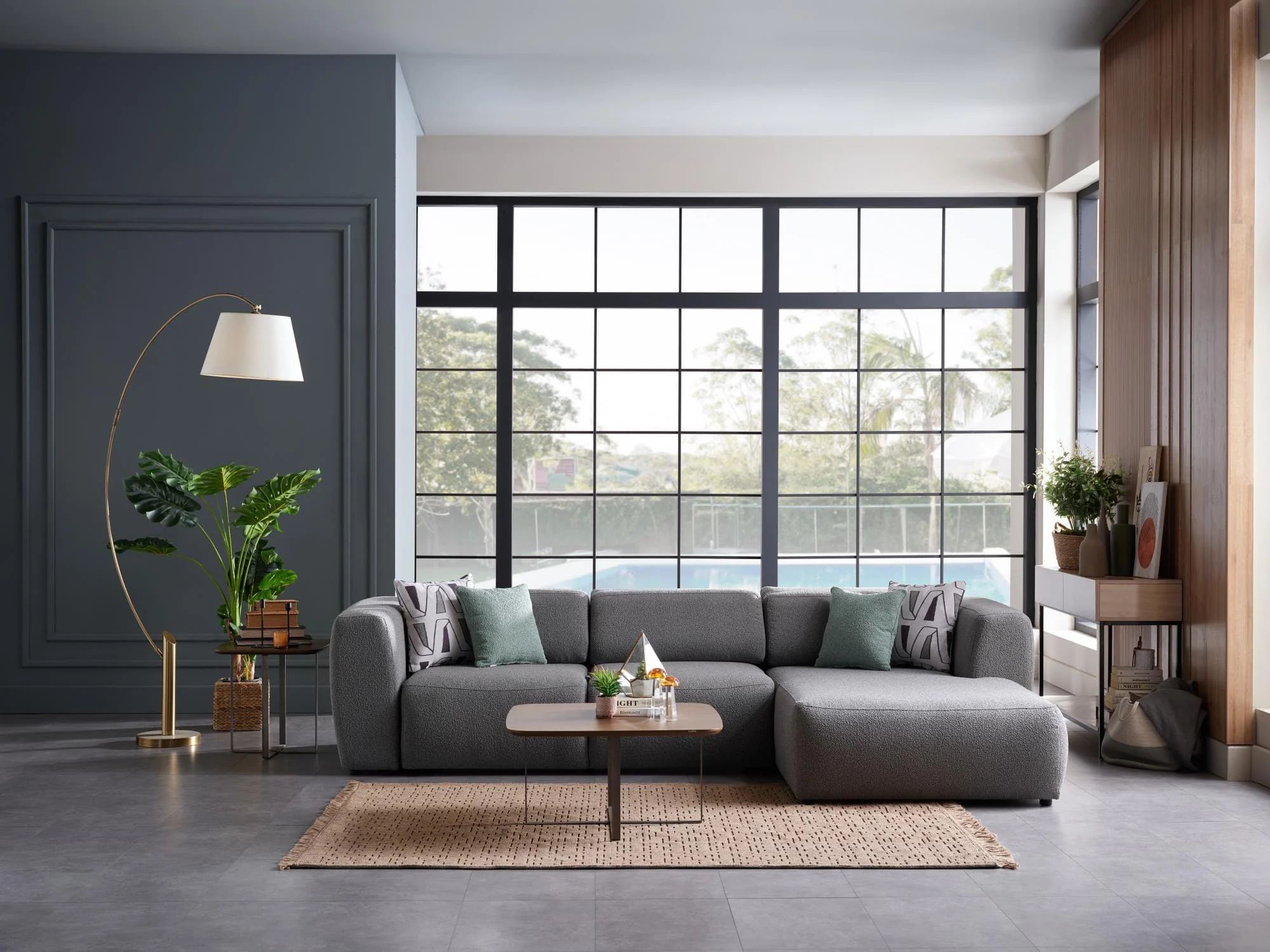 Picasso Convertible Sectional RAF