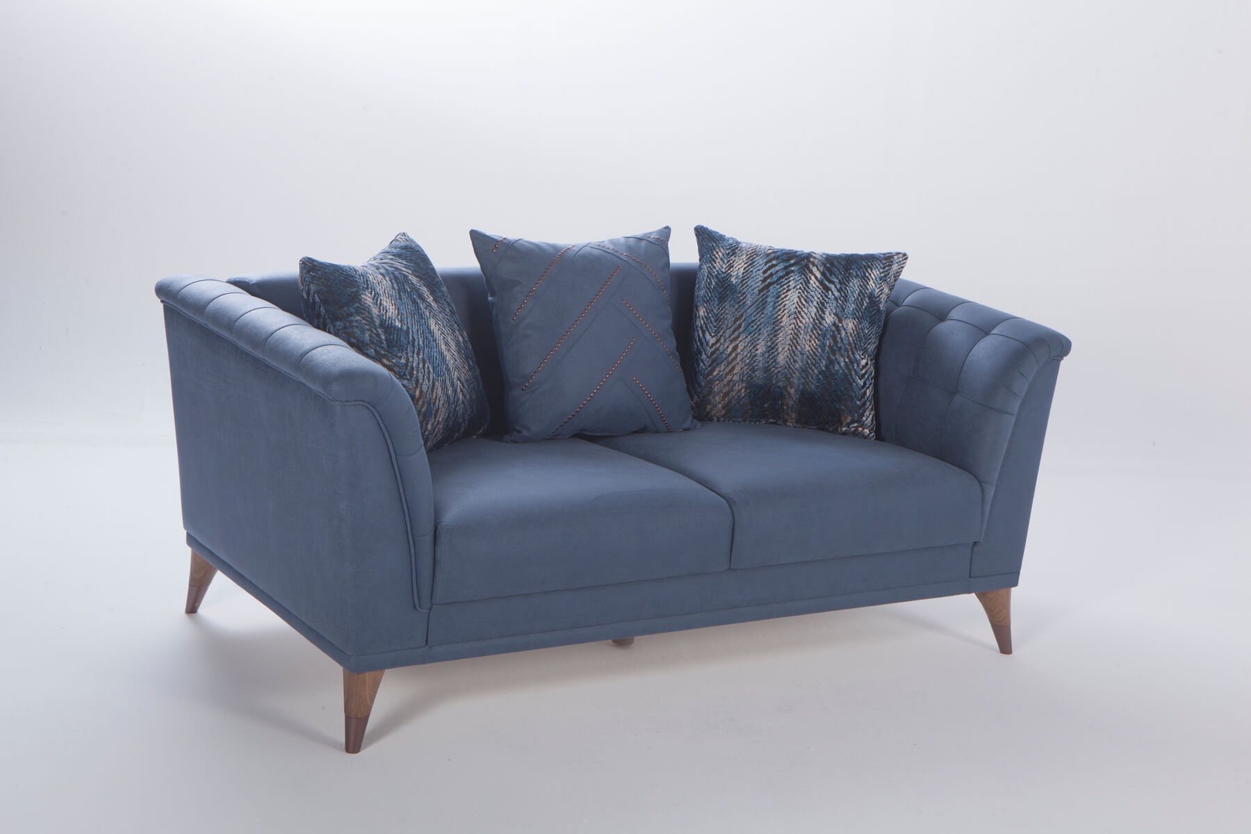 Selegno Fabric Storage Loveseat