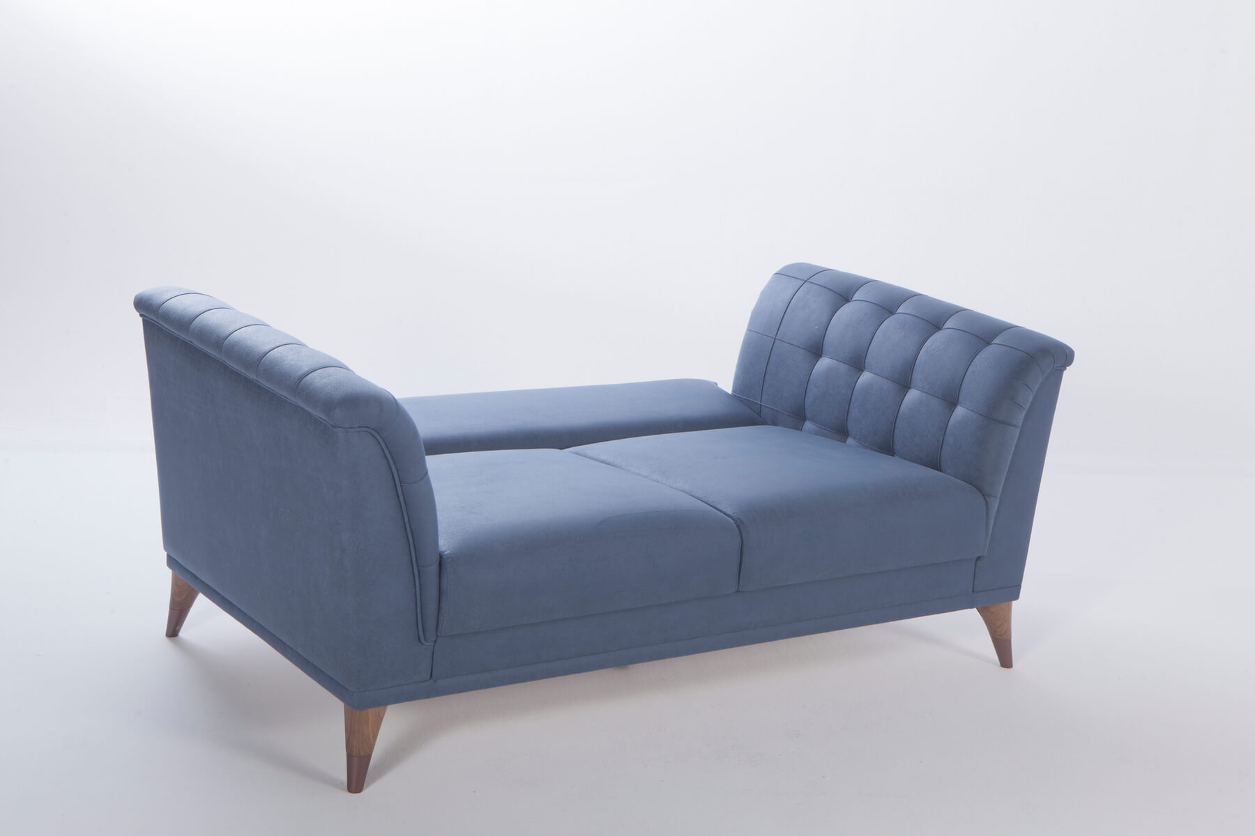 Selegno Fabric Storage Loveseat