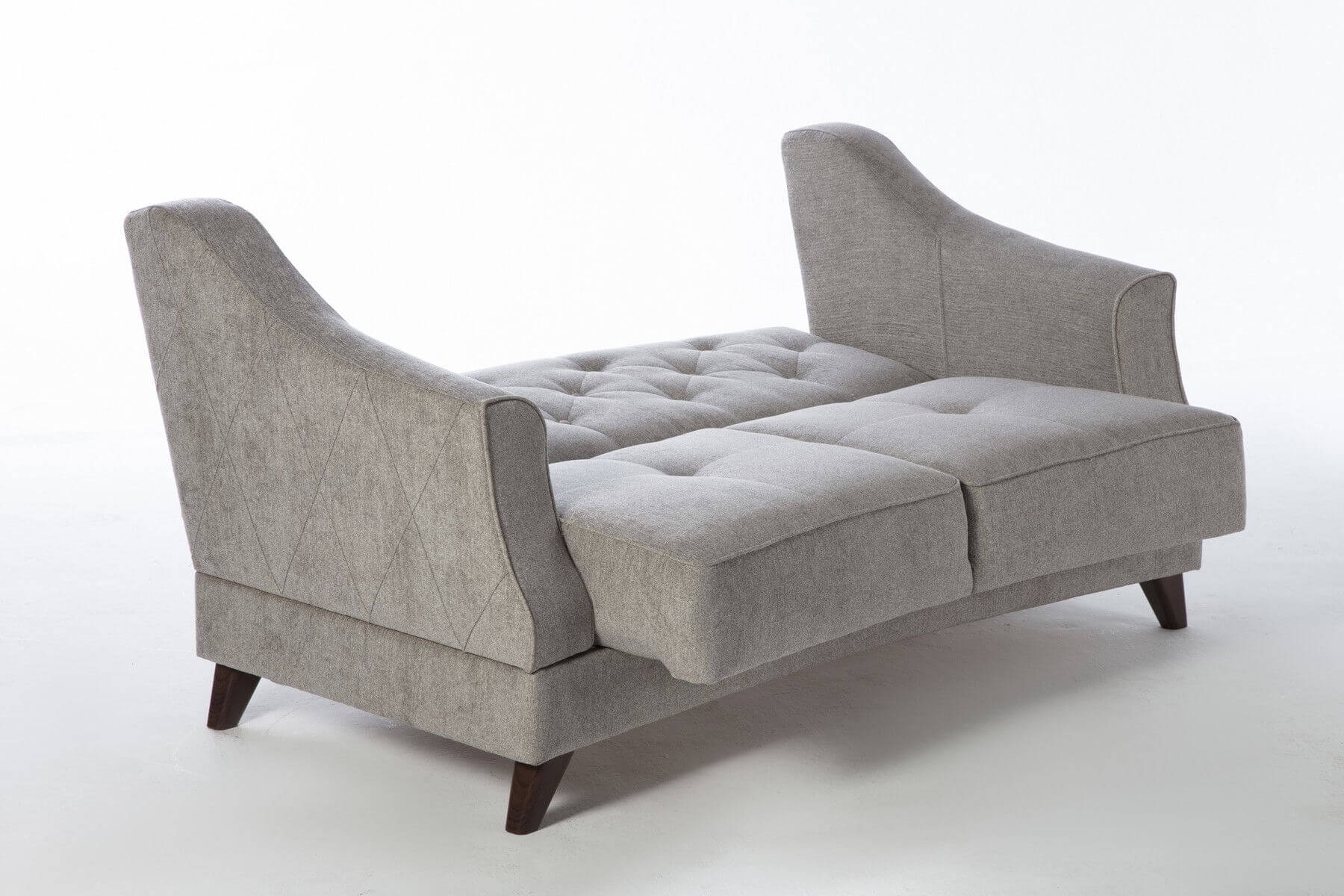 Siena Fabric Sleeper Storage Living Room Set