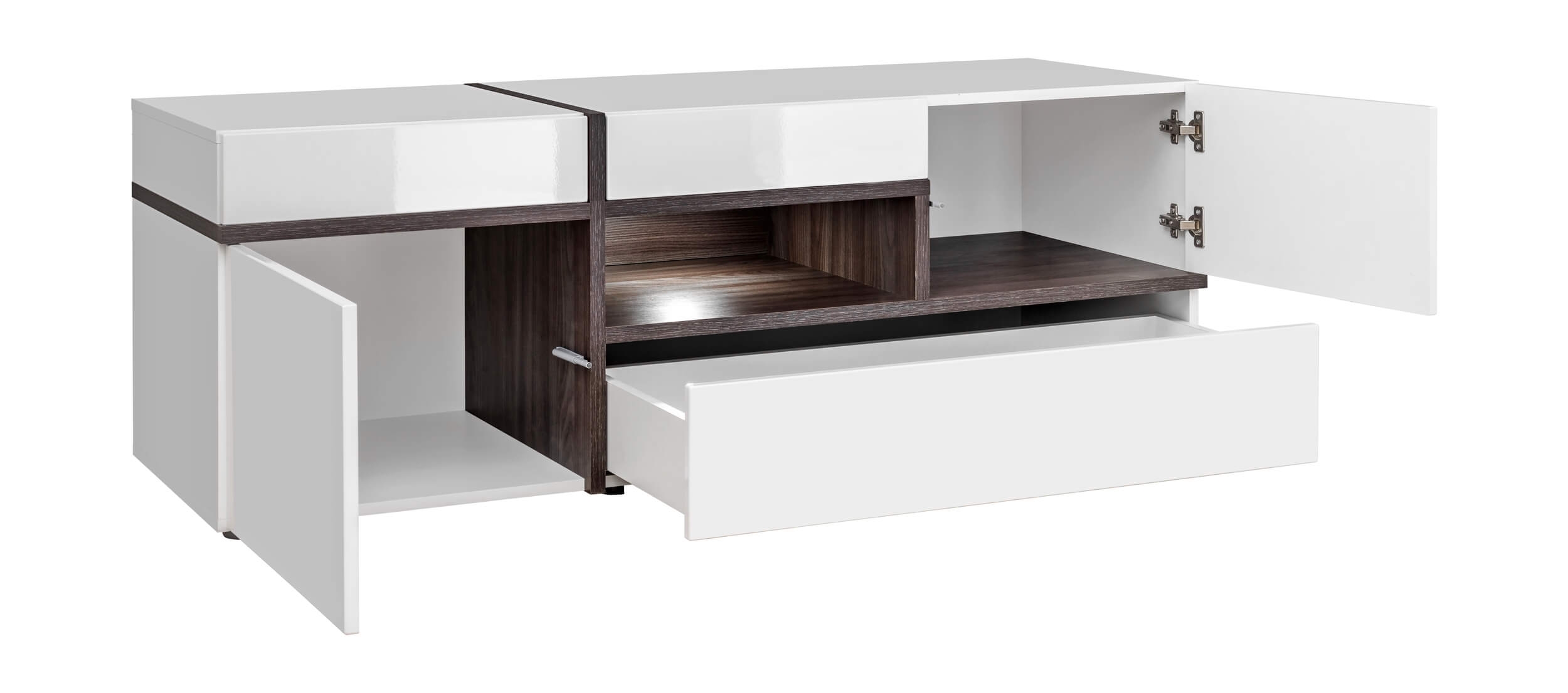 Intersect 59" TV Stand with LED