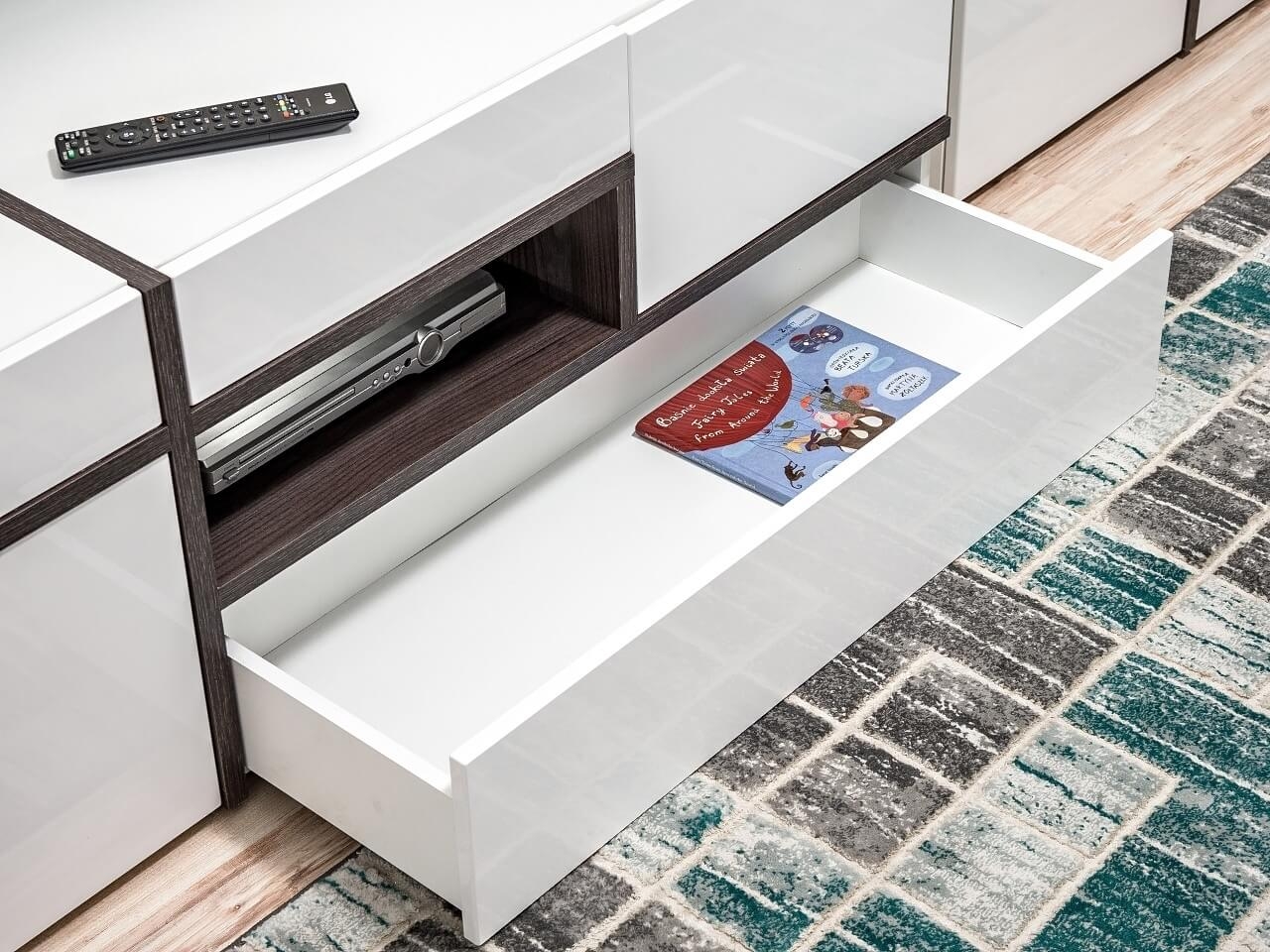 Intersect 59" TV Stand with LED