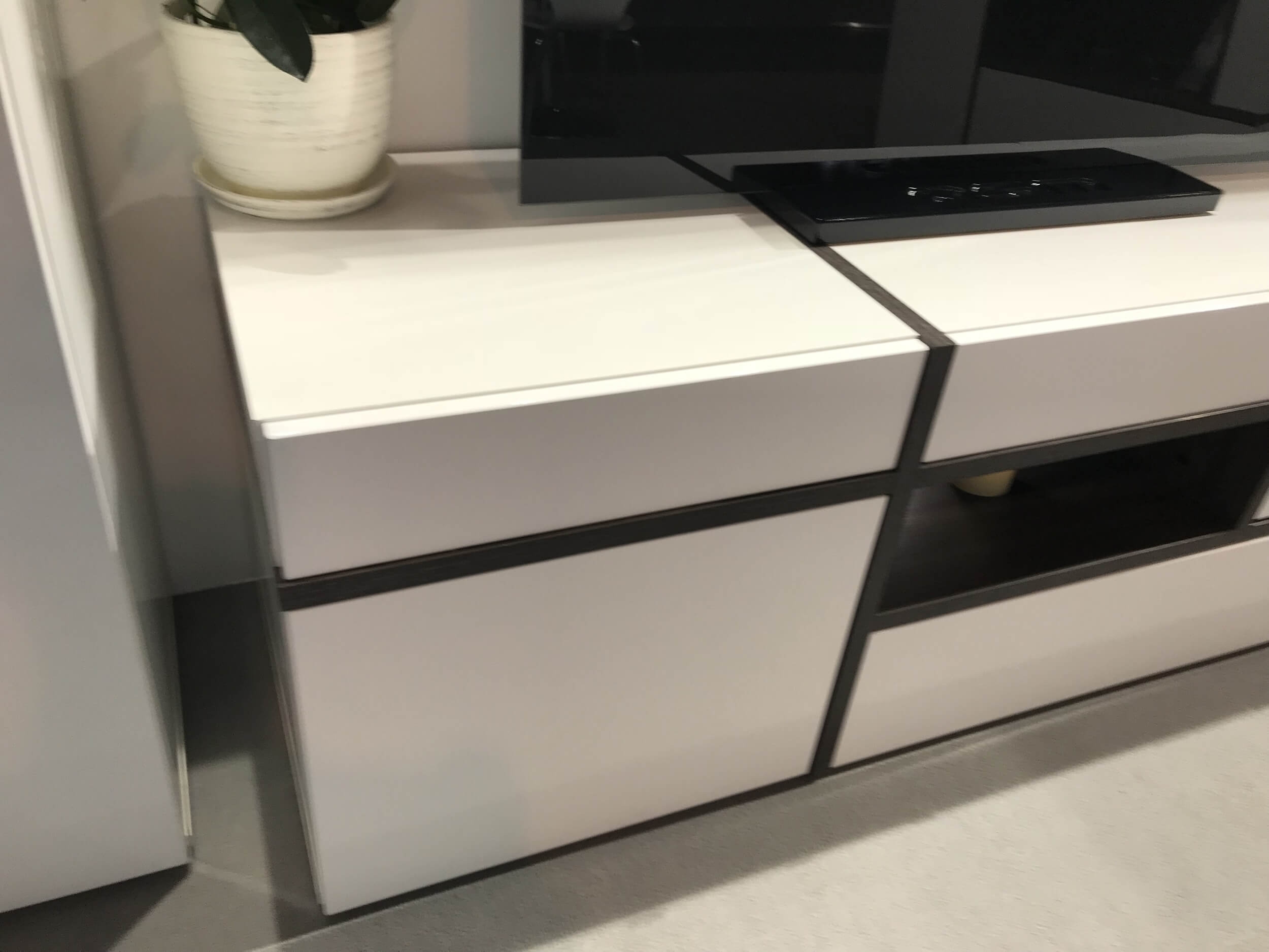 Intersect 59" TV Stand with LED