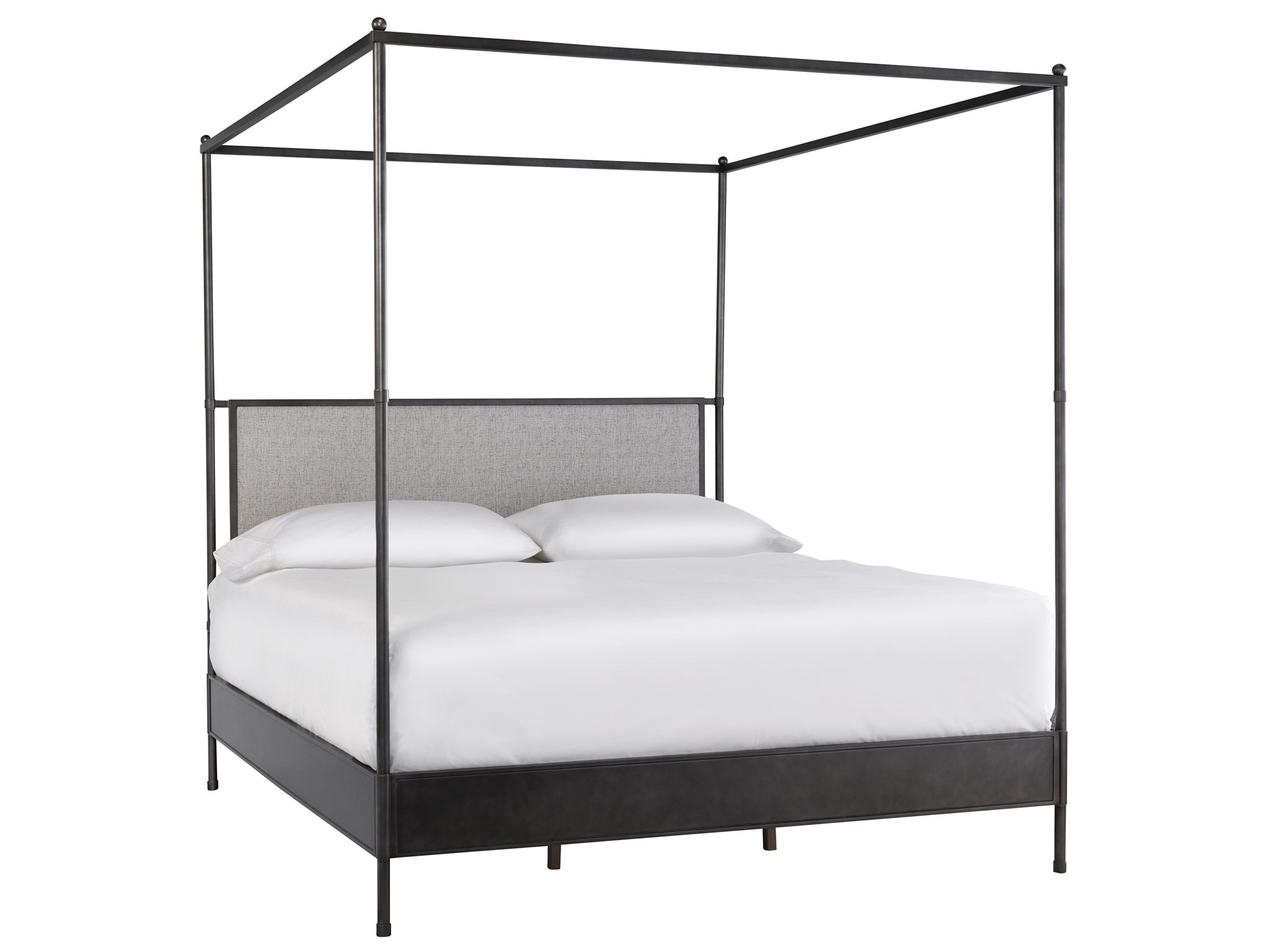 Kent Fabric/Metal Poster Bedroom Set, Composition 1