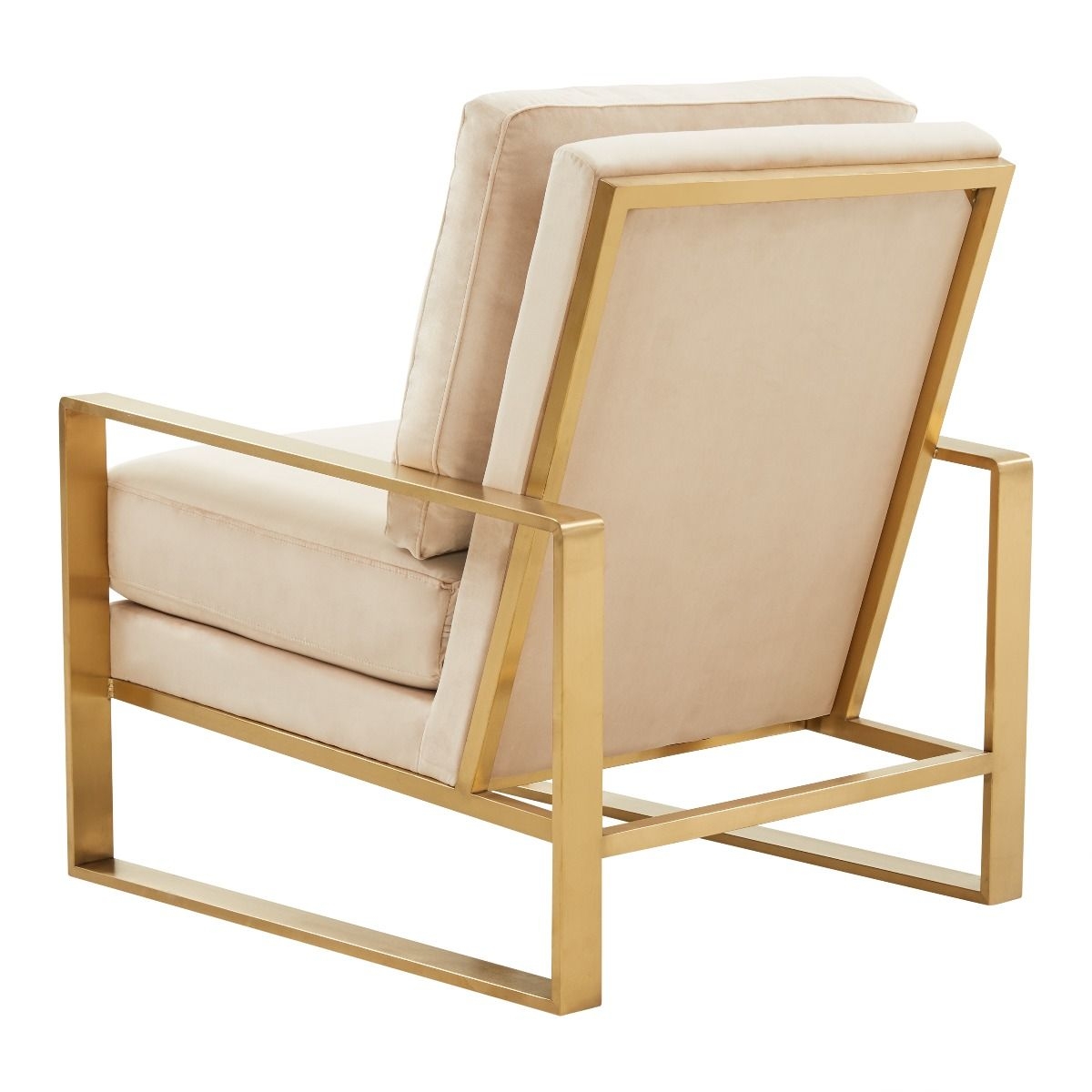 Jefferson Velvet Design Accent Armchair
