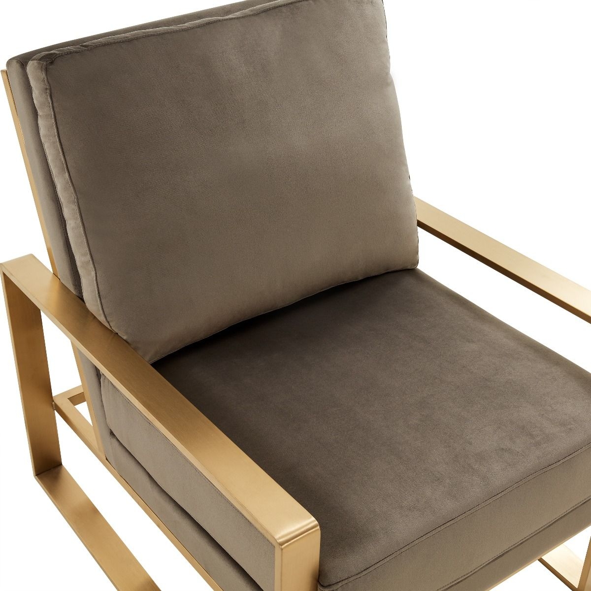 Jefferson Velvet Design Accent Armchair
