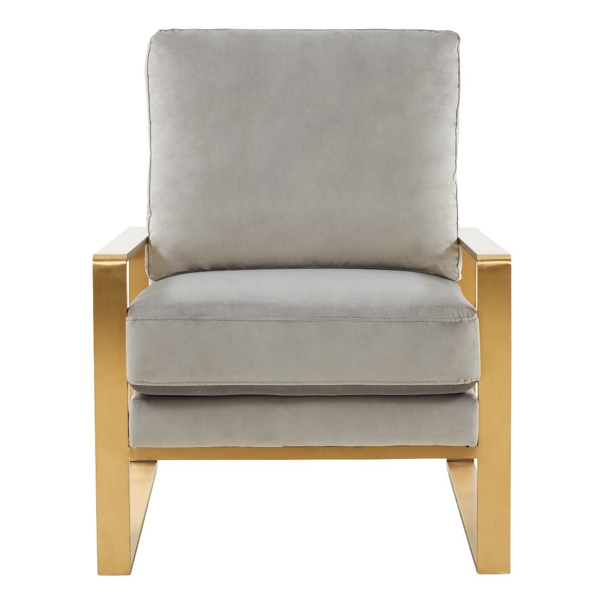 Jefferson Velvet Design Accent Armchair