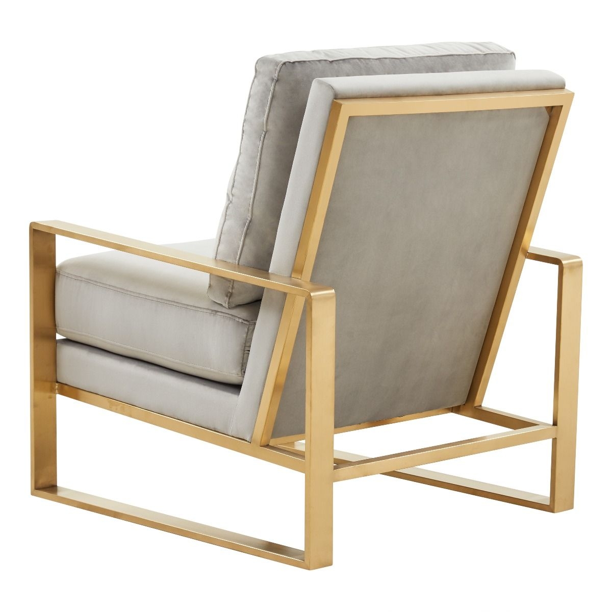 Jefferson Velvet Design Accent Armchair