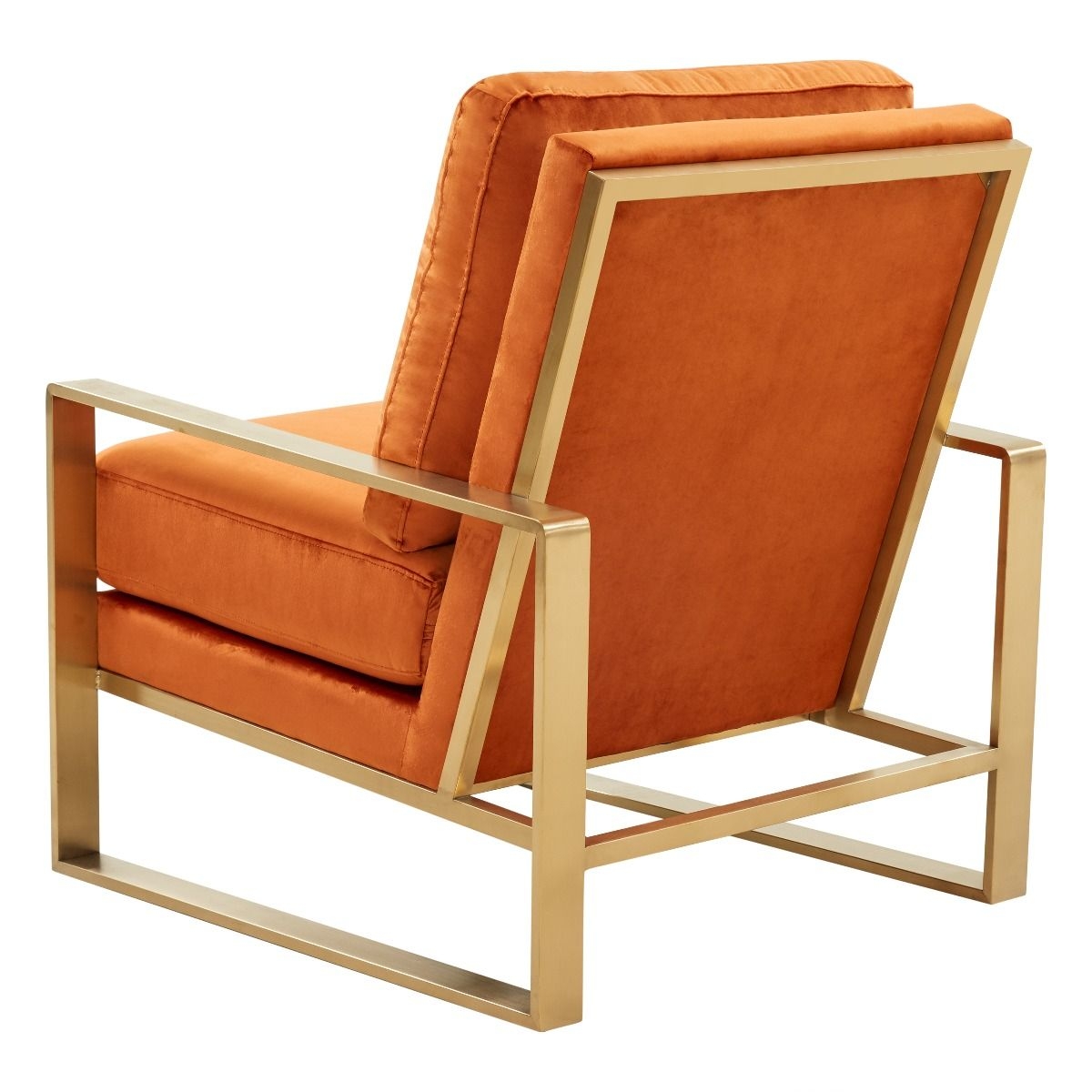 Jefferson Velvet Design Accent Armchair