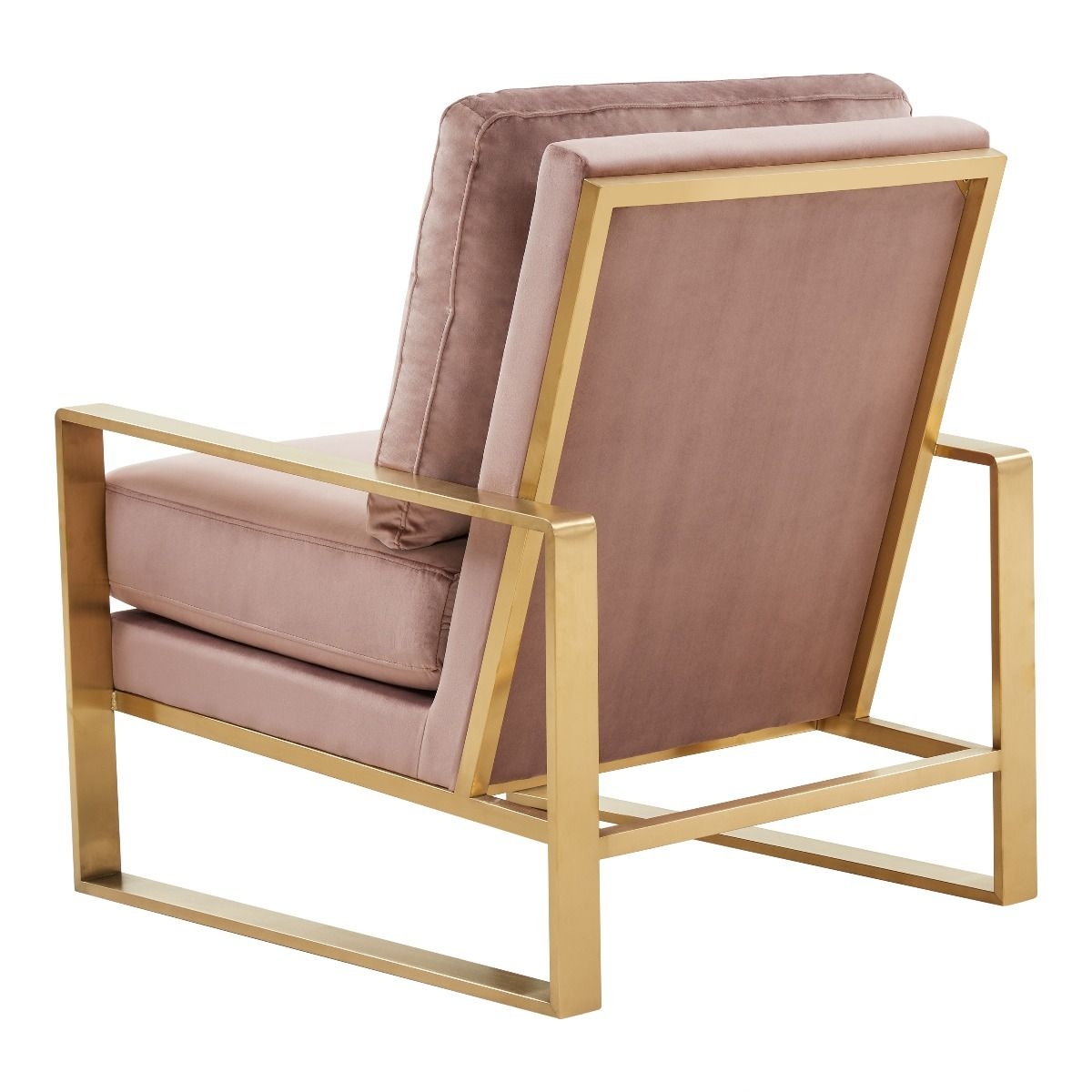 Jefferson Velvet Design Accent Armchair