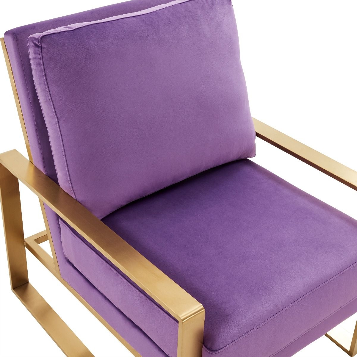 Jefferson Velvet Design Accent Armchair