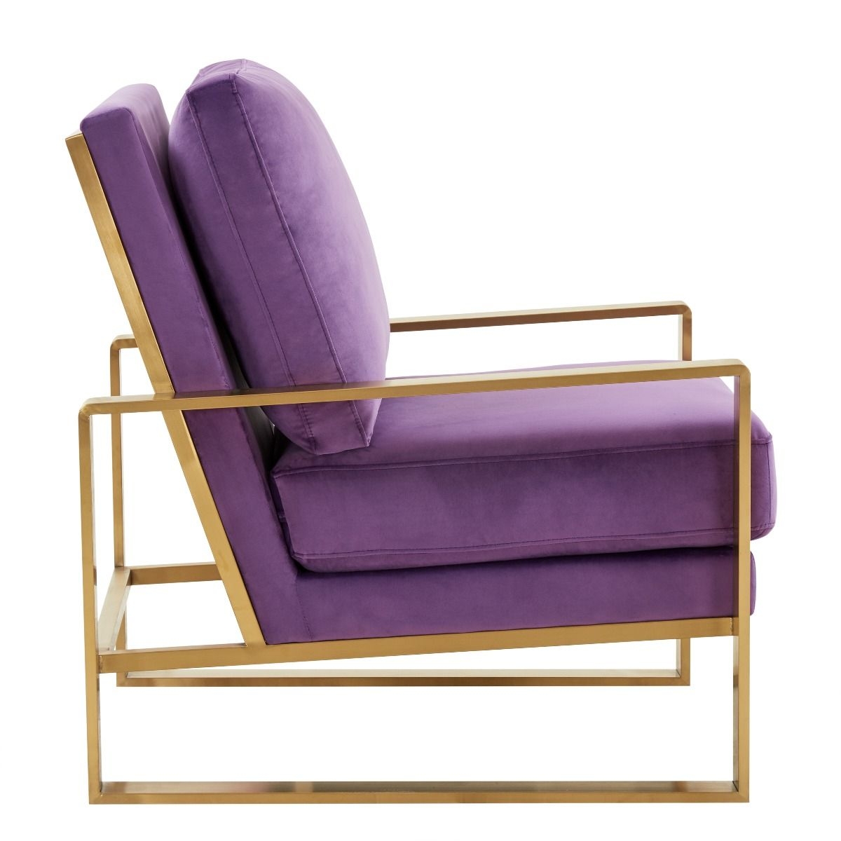 Jefferson Velvet Design Accent Armchair