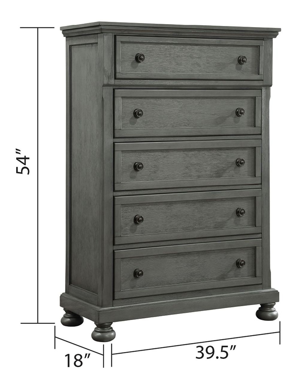Jackson Wood Regular Bedroom Set