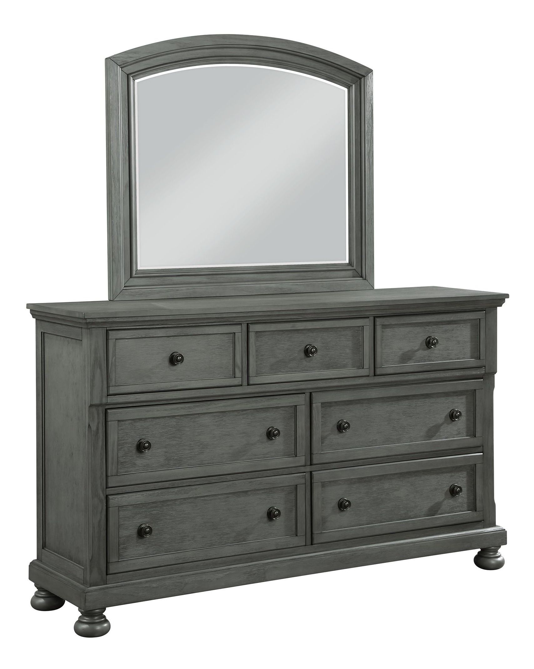 Jackson Wood Veneer Mirror