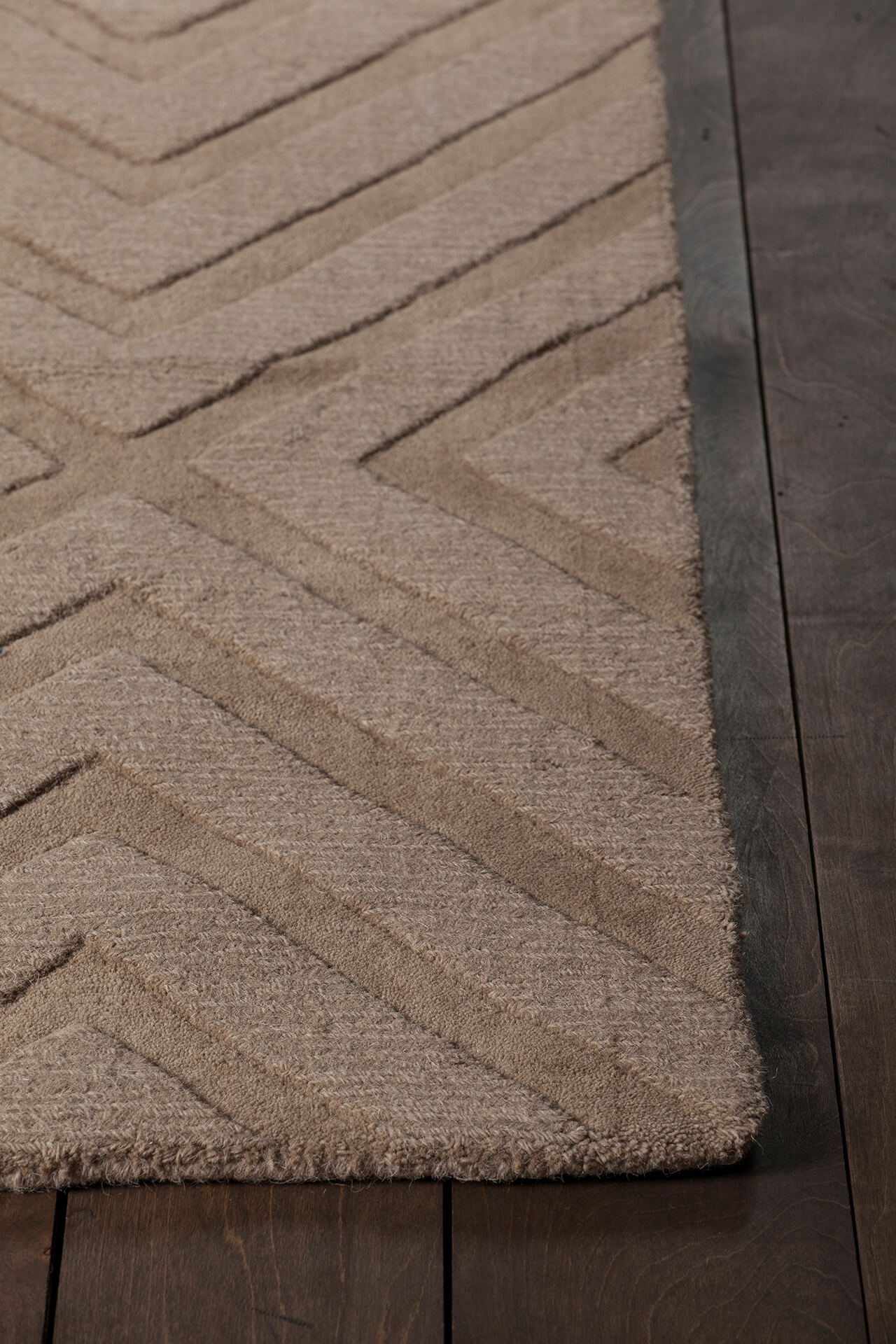 Jaipur Wool Rectangular Hand-woven Rug