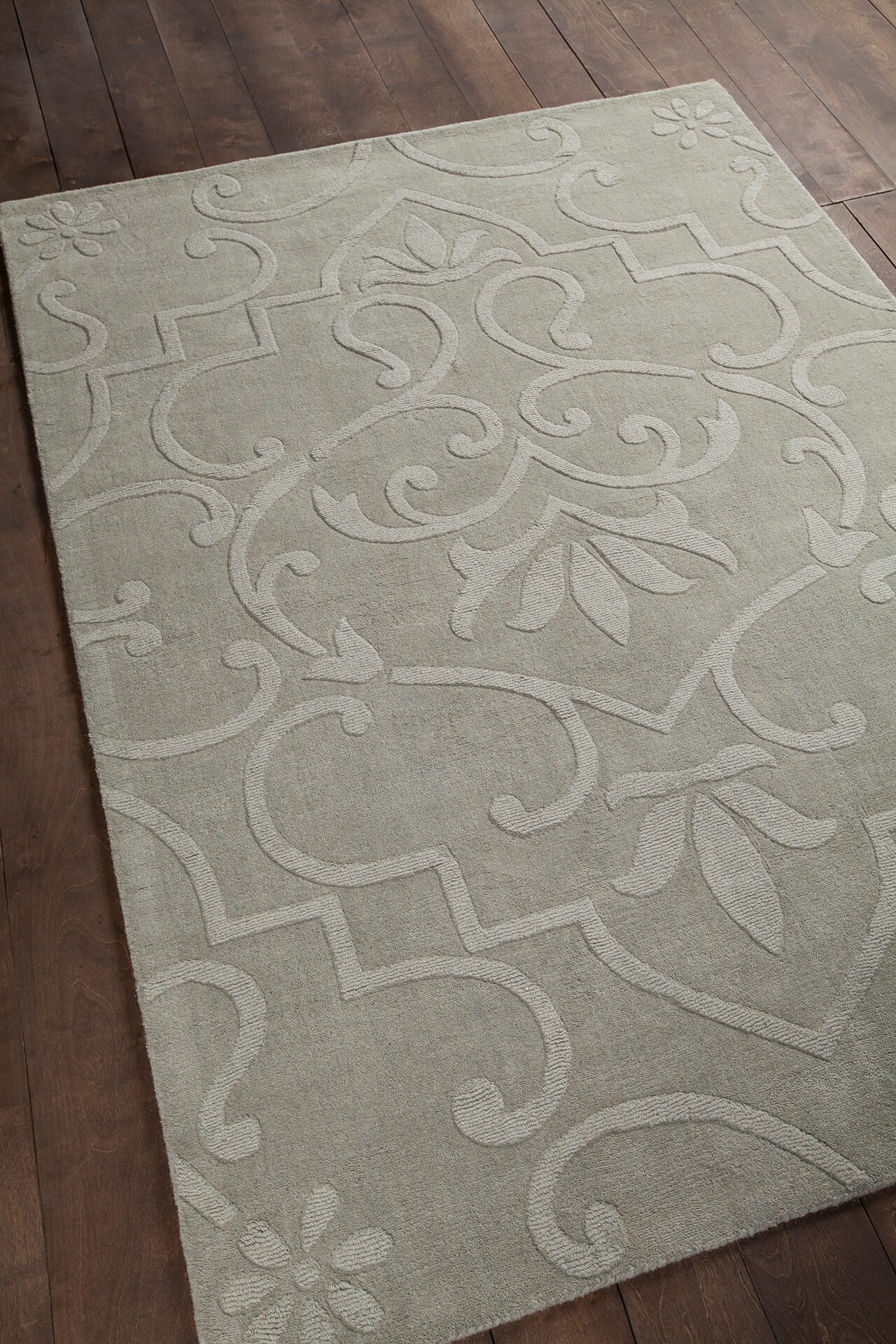 Jaipur Wool Rectangular Hand-woven Rug