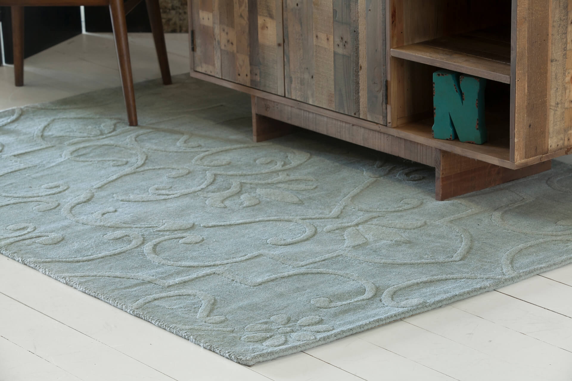Jaipur Wool Rectangular Hand-woven Rug, 5' x 7'