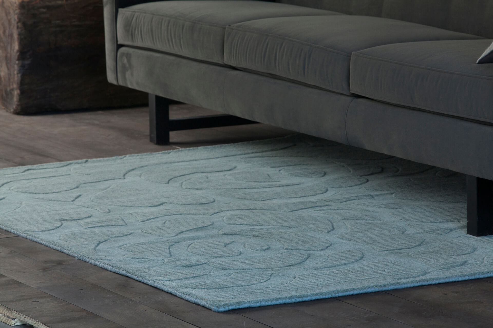 Jaipur Wool Rectangular Hand-woven Rug, 5' x 7'