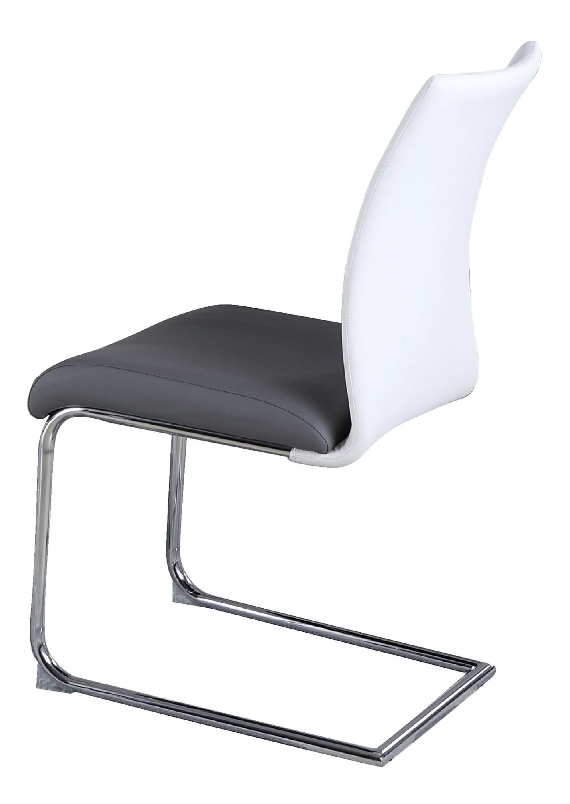 Pixie 2-Tone Contour Back PU Side Chair