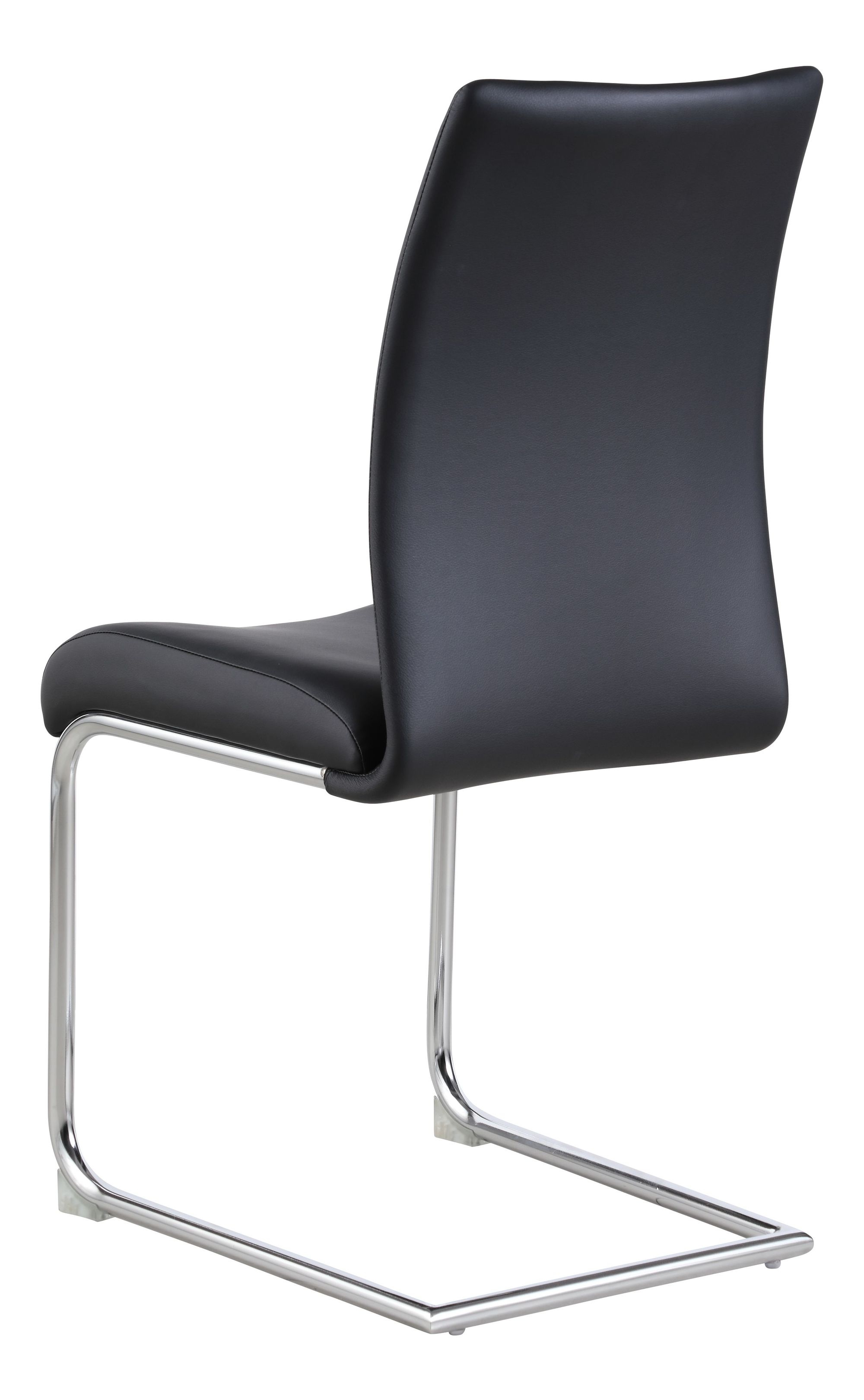 Pixie Contour Back Cantilever PU Side Chair
