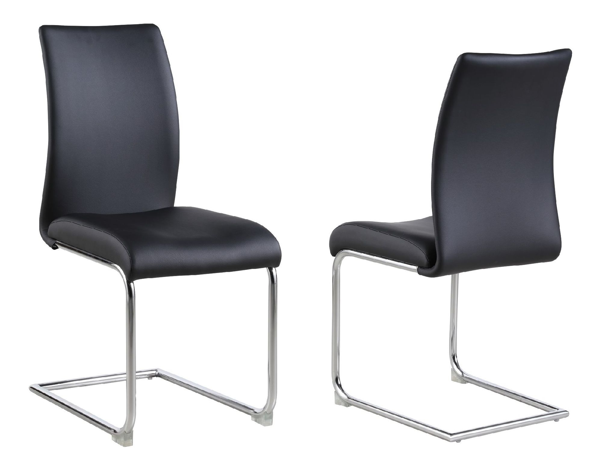 Pixie Contour Back Cantilever PU Side Chair