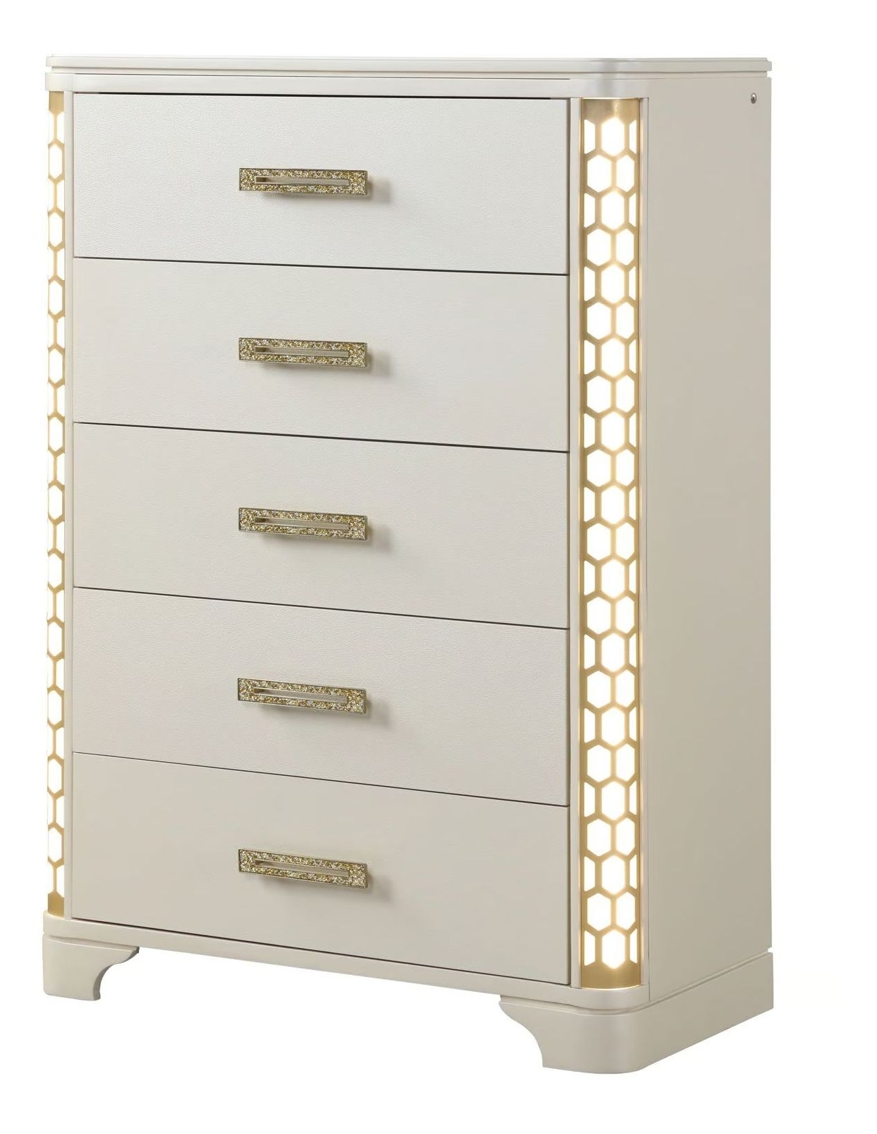 Jasmine 37" Wide 5 Drawer Chest