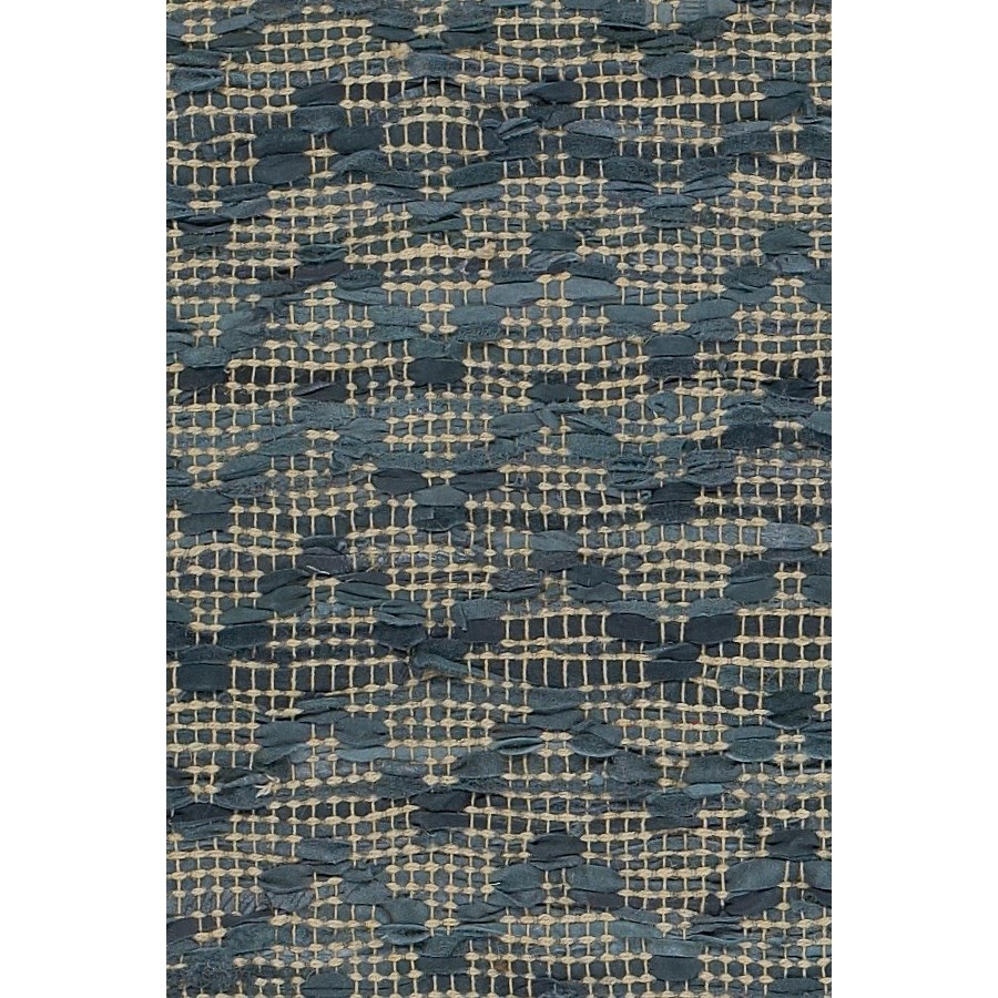 Jazz Leather/Cotton/Jute Runner Handmade Rug, 2'6" x 7'6"