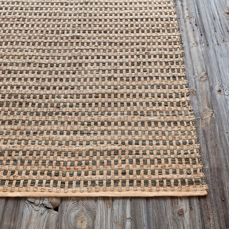 Jazz Cotton/Jute Handmade Rug, Composition 1