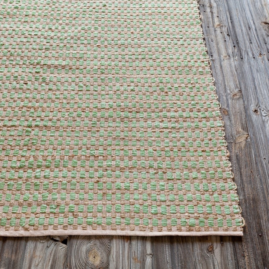 Jazz Cotton/Jute Rectangular Handmade Rug, 5' x 7'6"