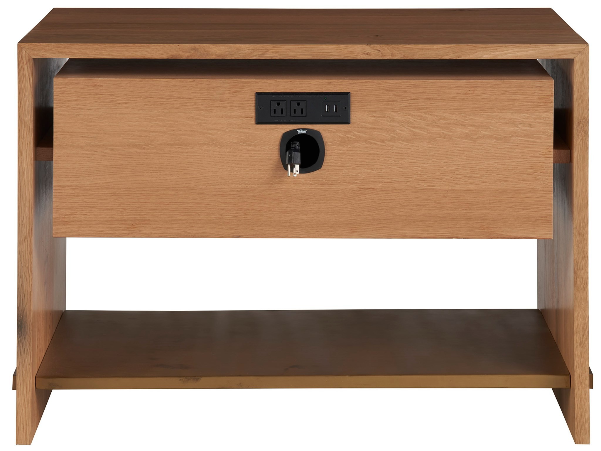 Jonah Wood Nightstand w/2 Drawers