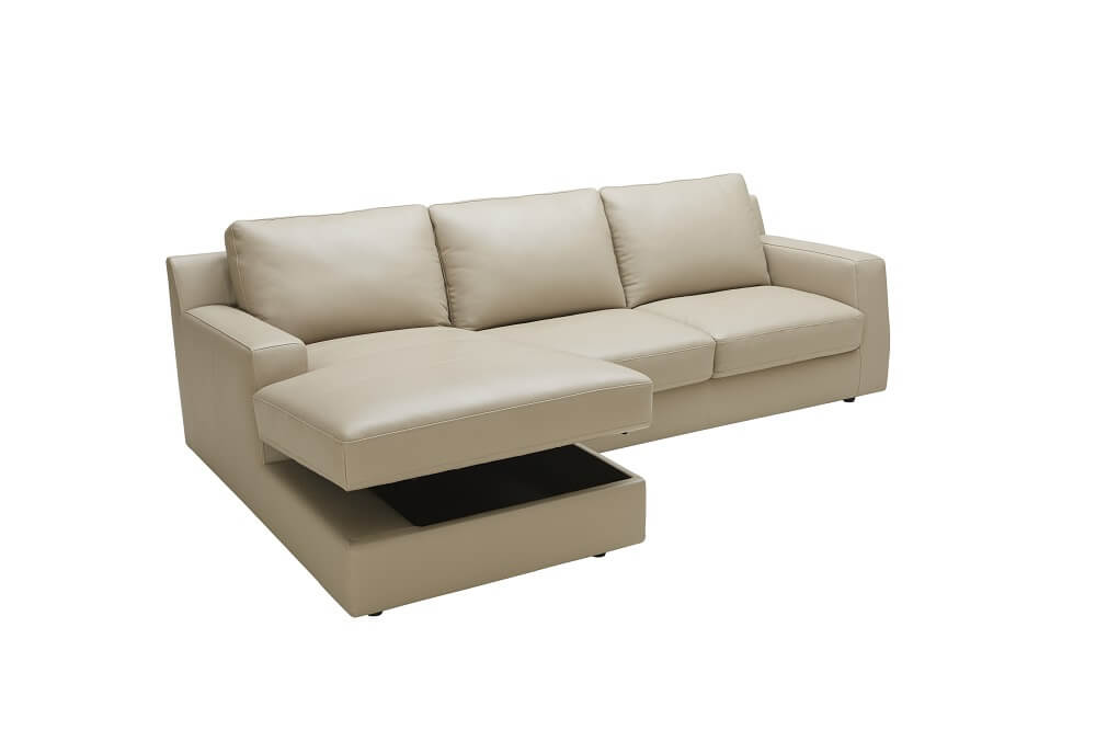 Jenny Premium Sectional Sleeper, Left Arm Chaise by J&M Furniture