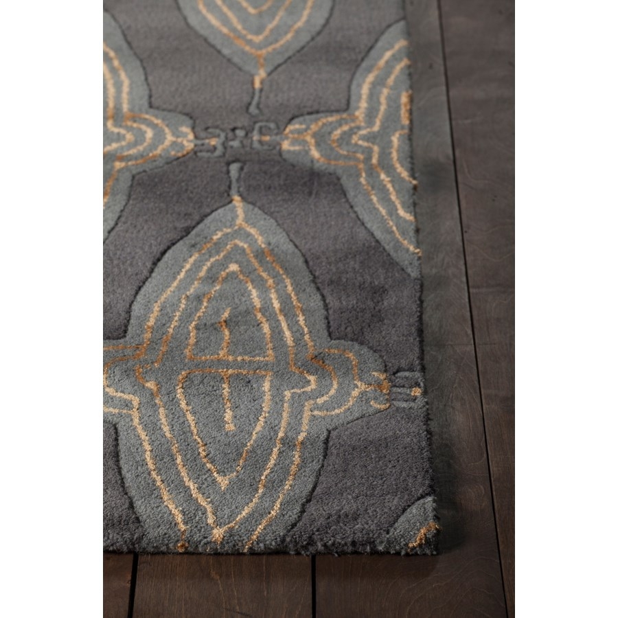 Jessica Swift Wool/Viscose Rectangular Handmade Rug, 5' x 7'6"