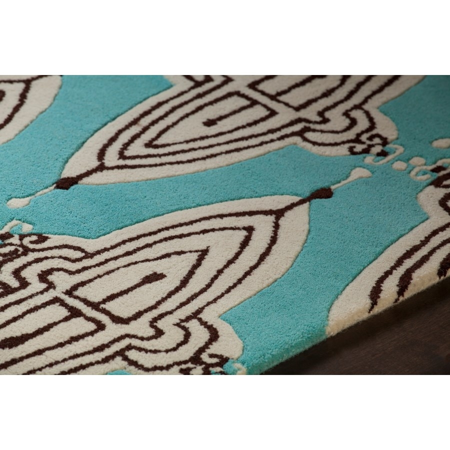 Jessica Swift Wool/Viscose Rectangular Handmade Rug, 5' x 7'6"