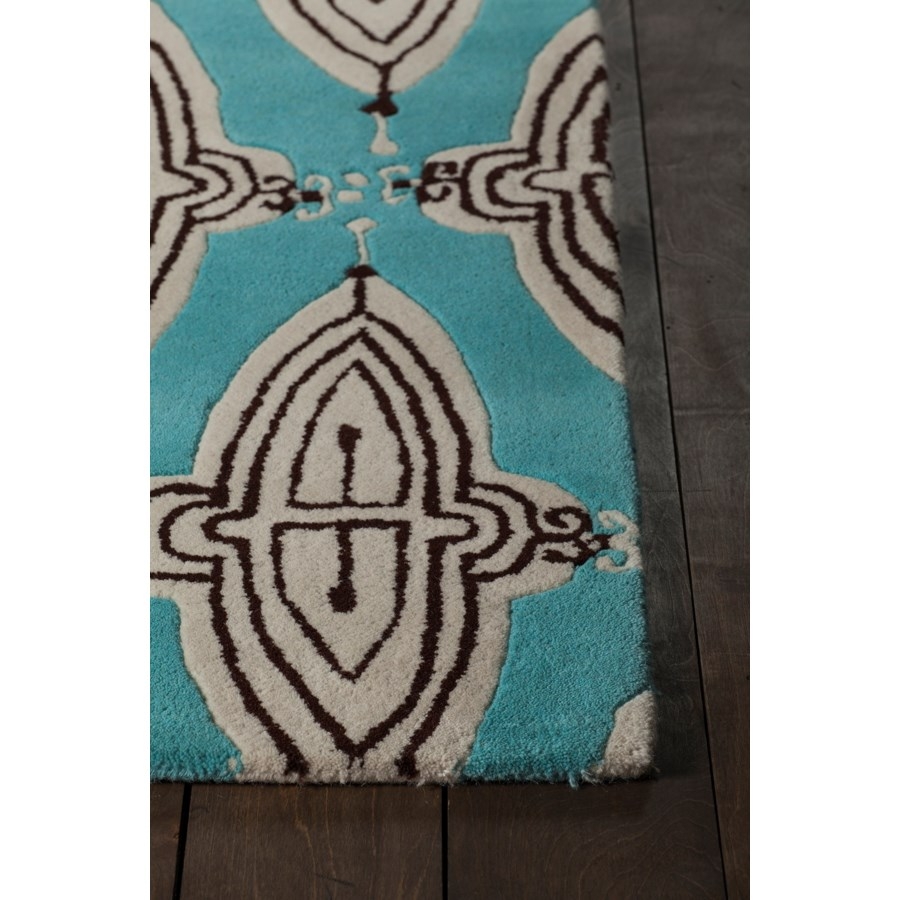 Jessica Swift Wool/Viscose Rectangular Handmade Rug, 7'9" x 10'6"