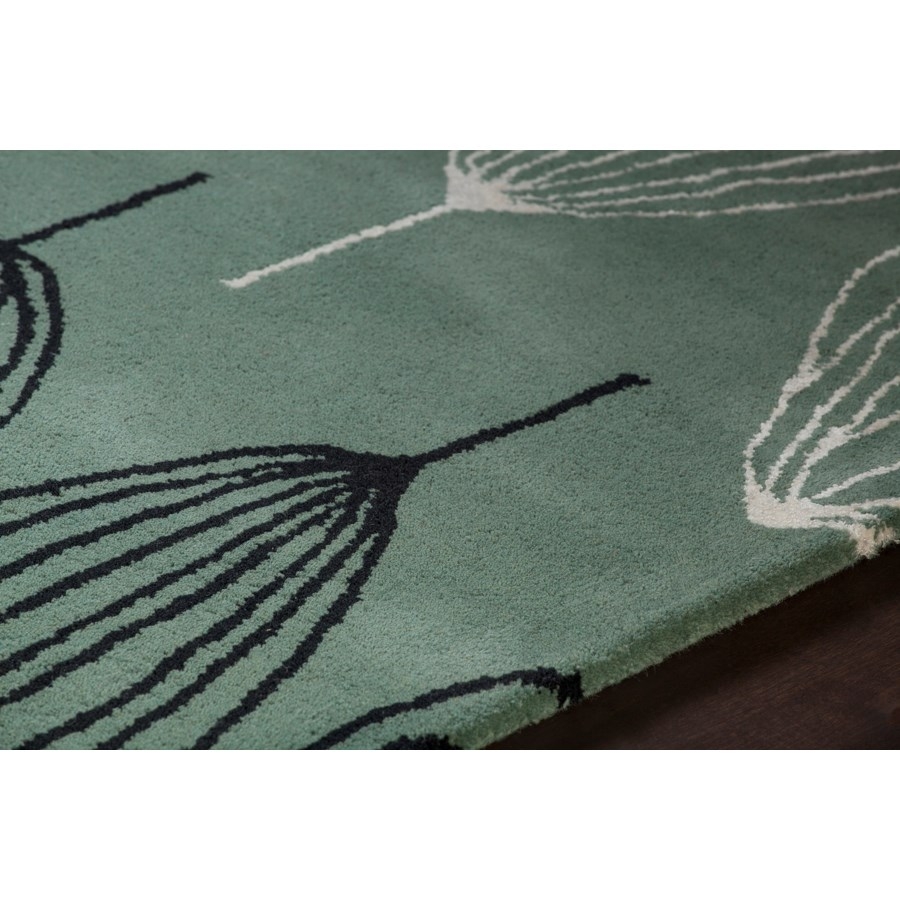 Jessica Swift Wool/Viscose Rectangular Handmade Rug, 5' x 7'6"